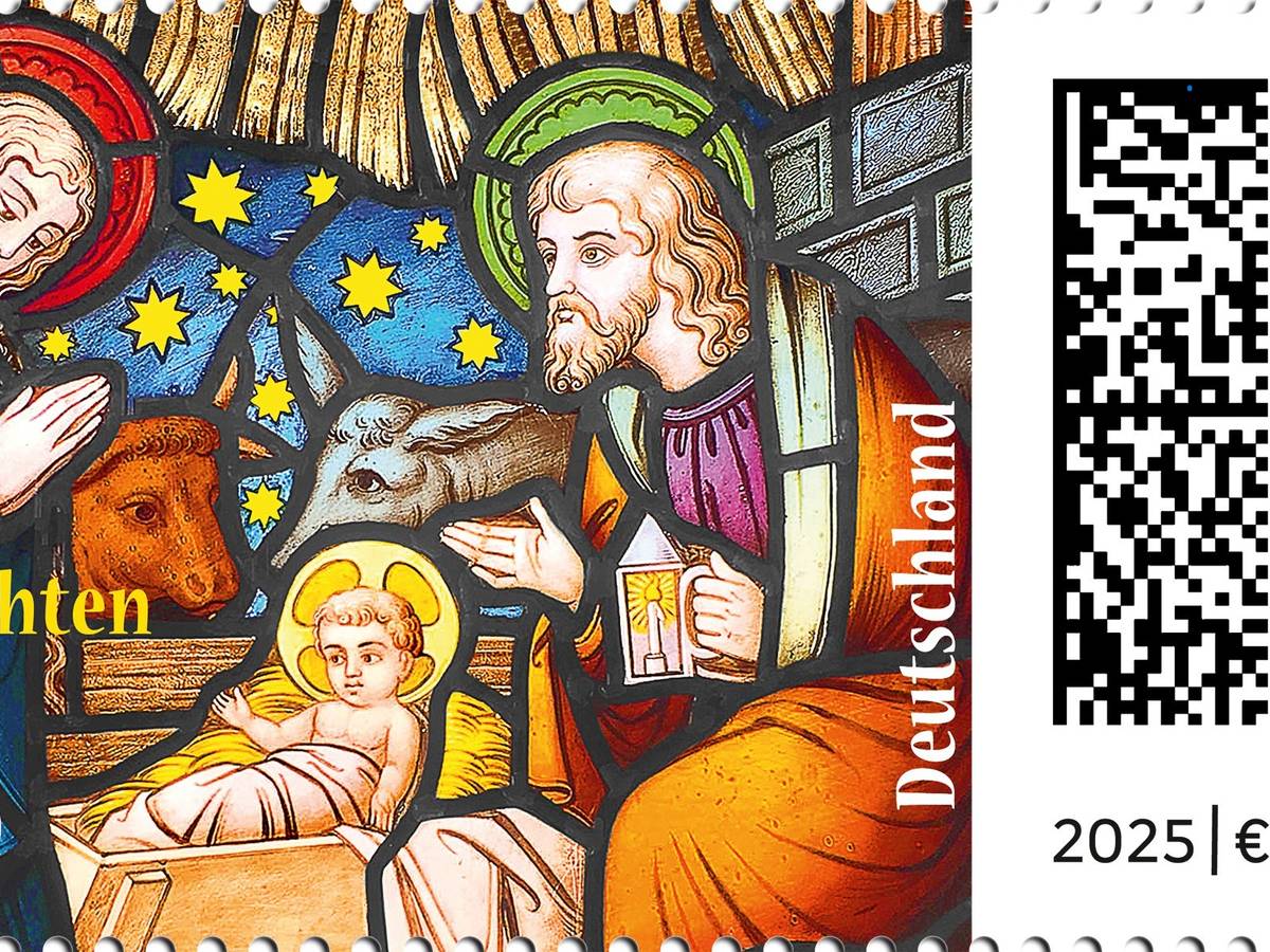 Weihnachtssondermarke: „Das Positive transportieren“