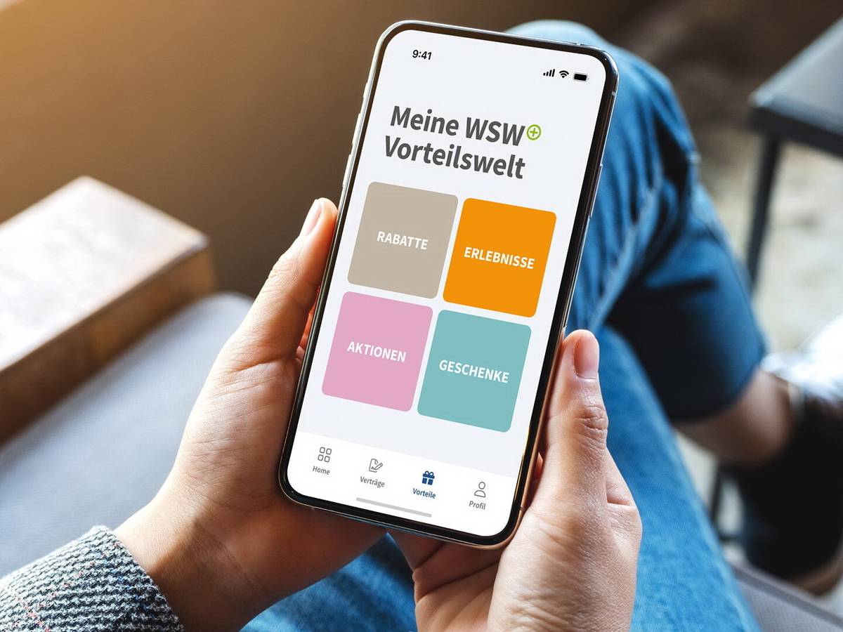Neues Vorteilsprogramm für WSW-Kundinnen und -Kunden