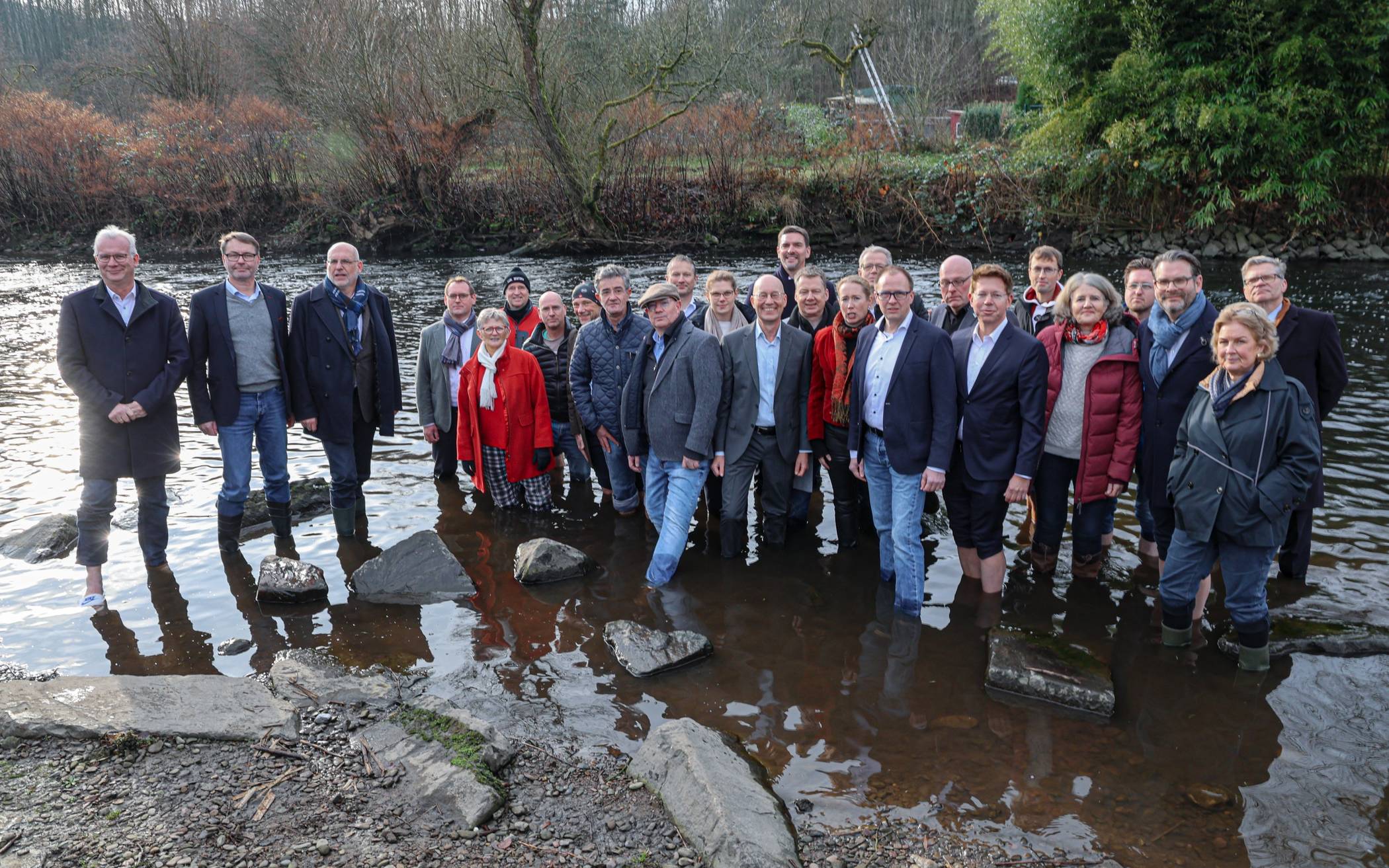 Es ging in die Wupper.