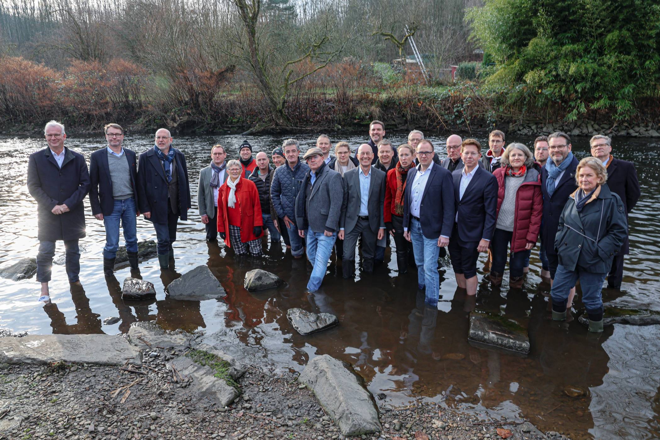 Es ging in die Wupper.