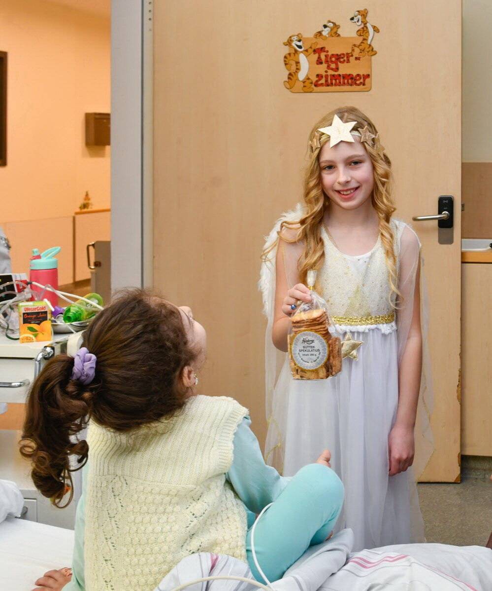 Das Christkind Elina.