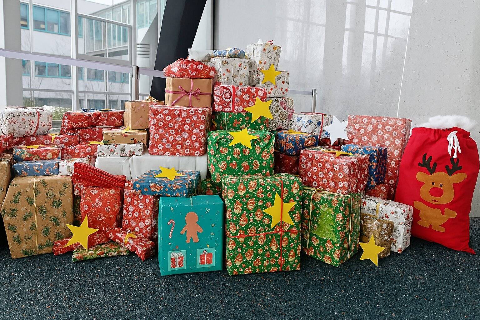 Einige der Präsente.