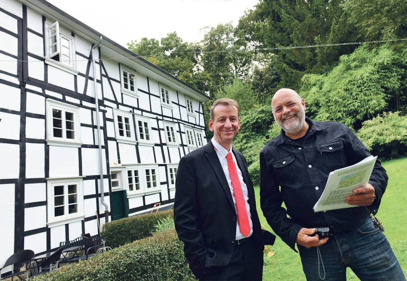 Geschafft: Christian Baierl (li.) und Ingo