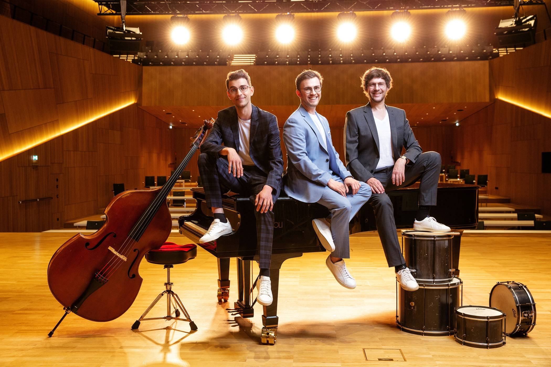  Das „Frank Dupree Trio“. 