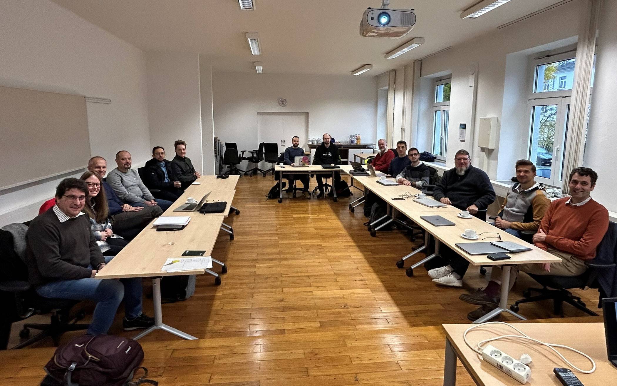 Austausch der Forschungsgruppe um Prof. Dr.