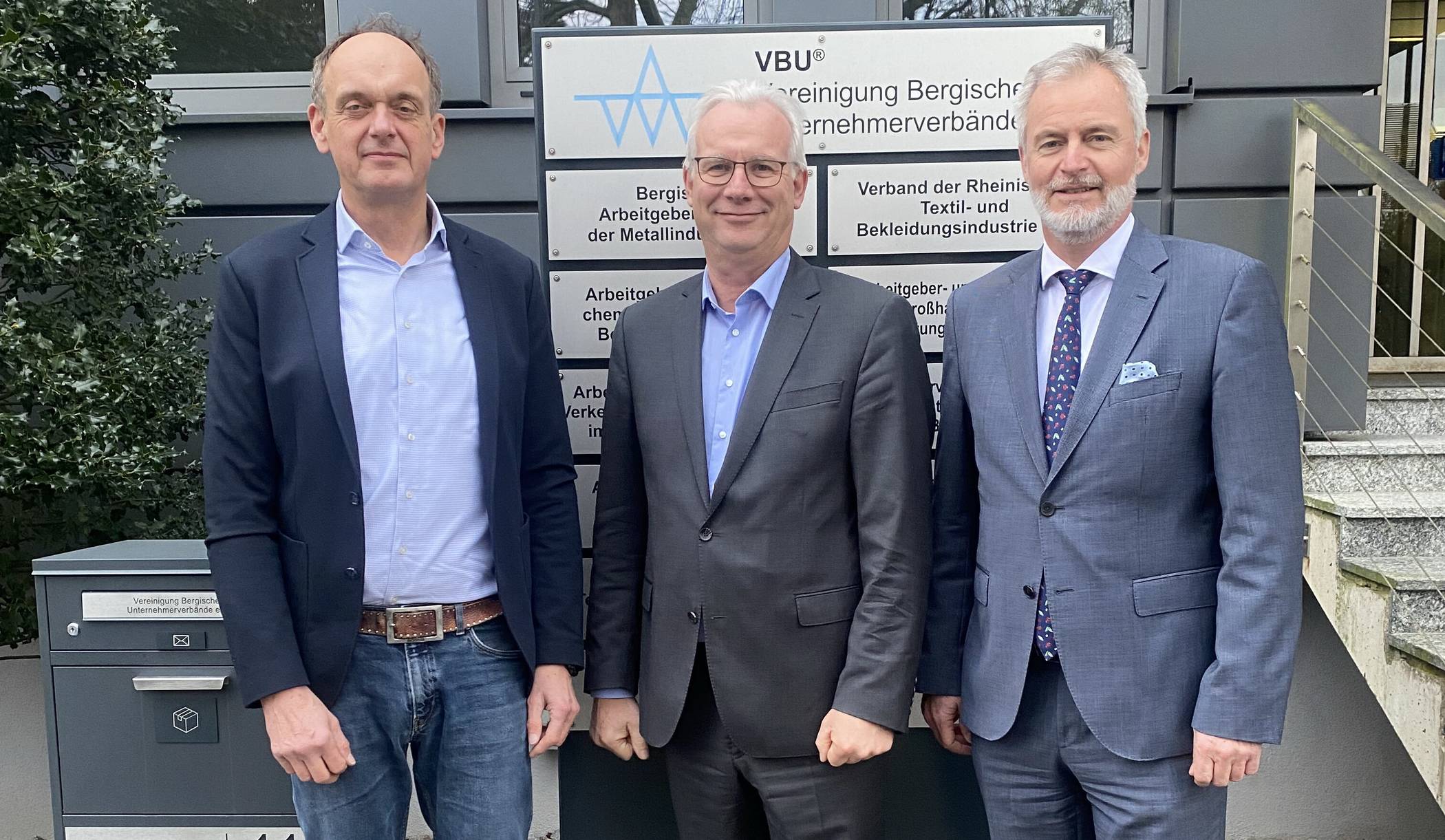 Michael Vitz (li.), Michael Schwunk und André Bovenkamp.