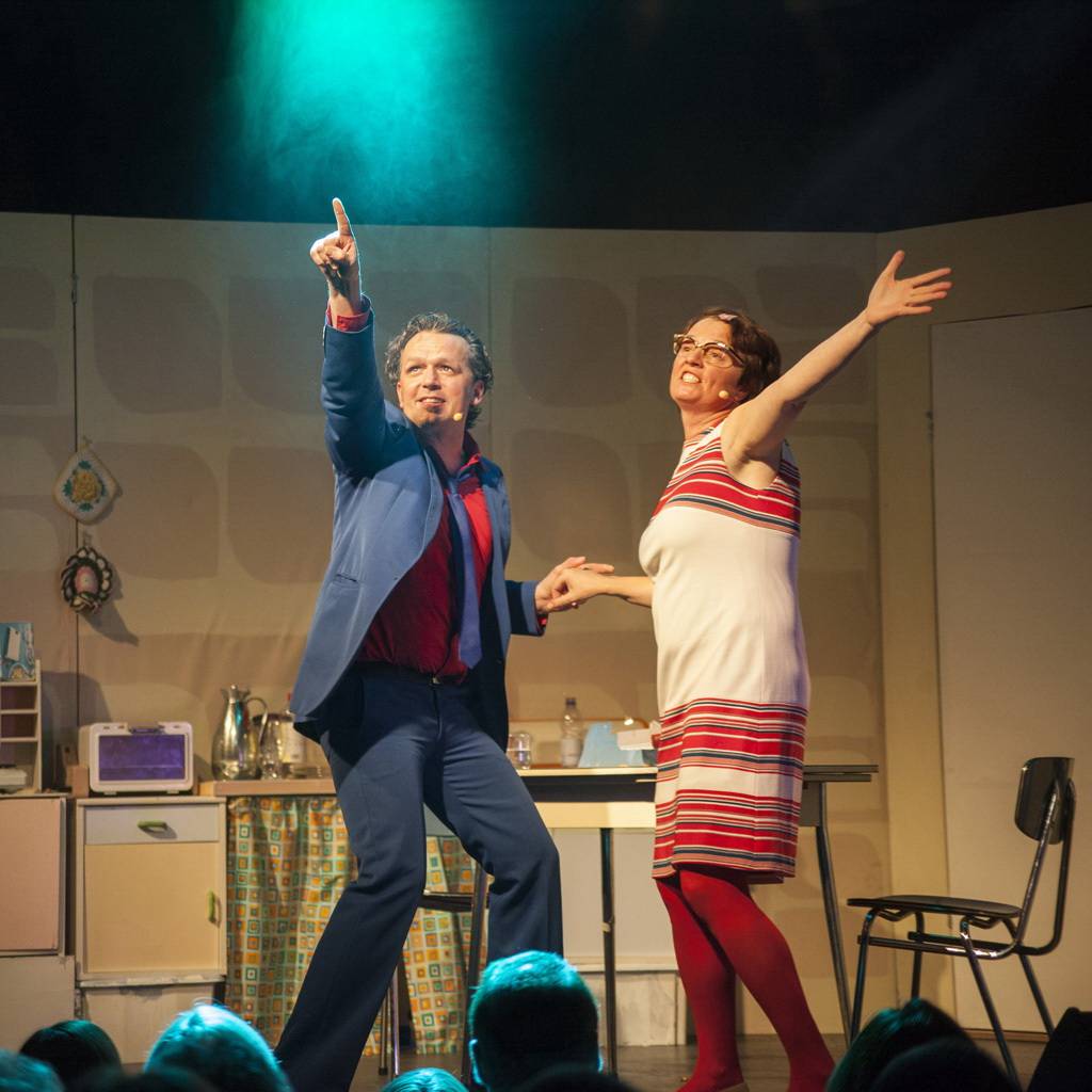 Alexander und Dörte in Fahrt.