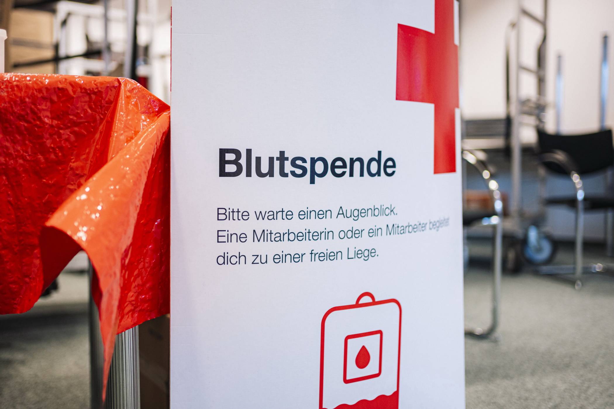 Auch die dritte Blutspende-Aktion war gut organisiert.