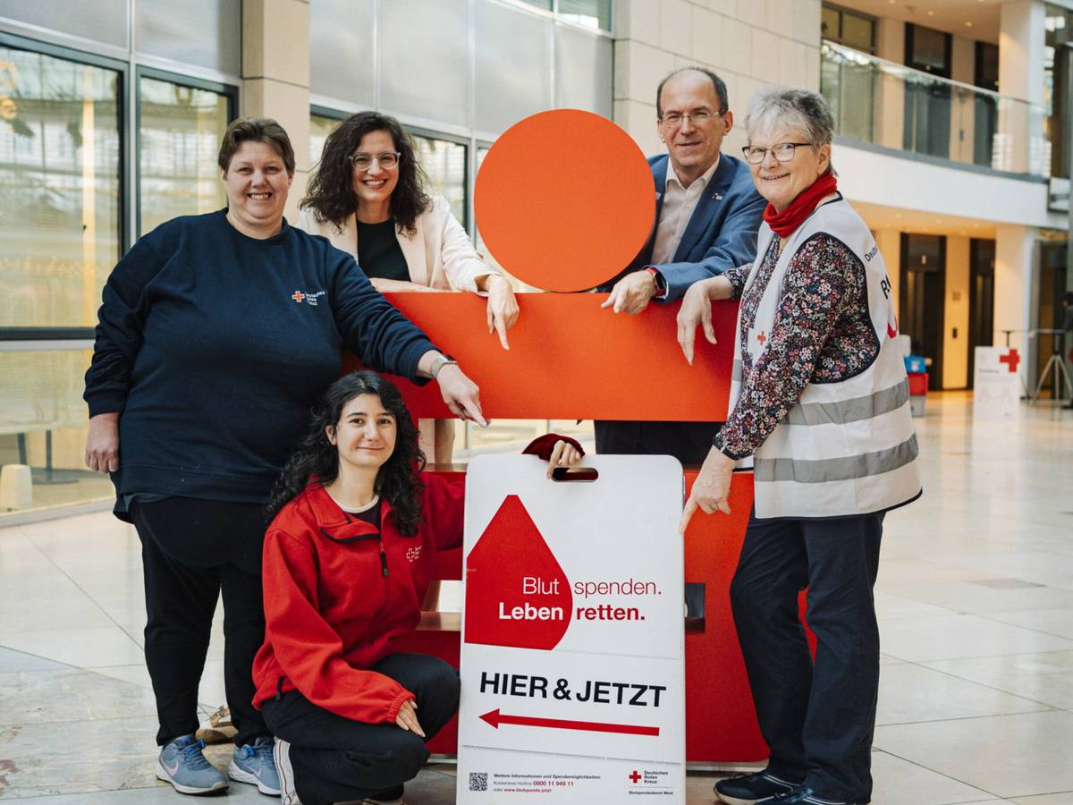 Große Beteiligung an Blutspende-Aktion