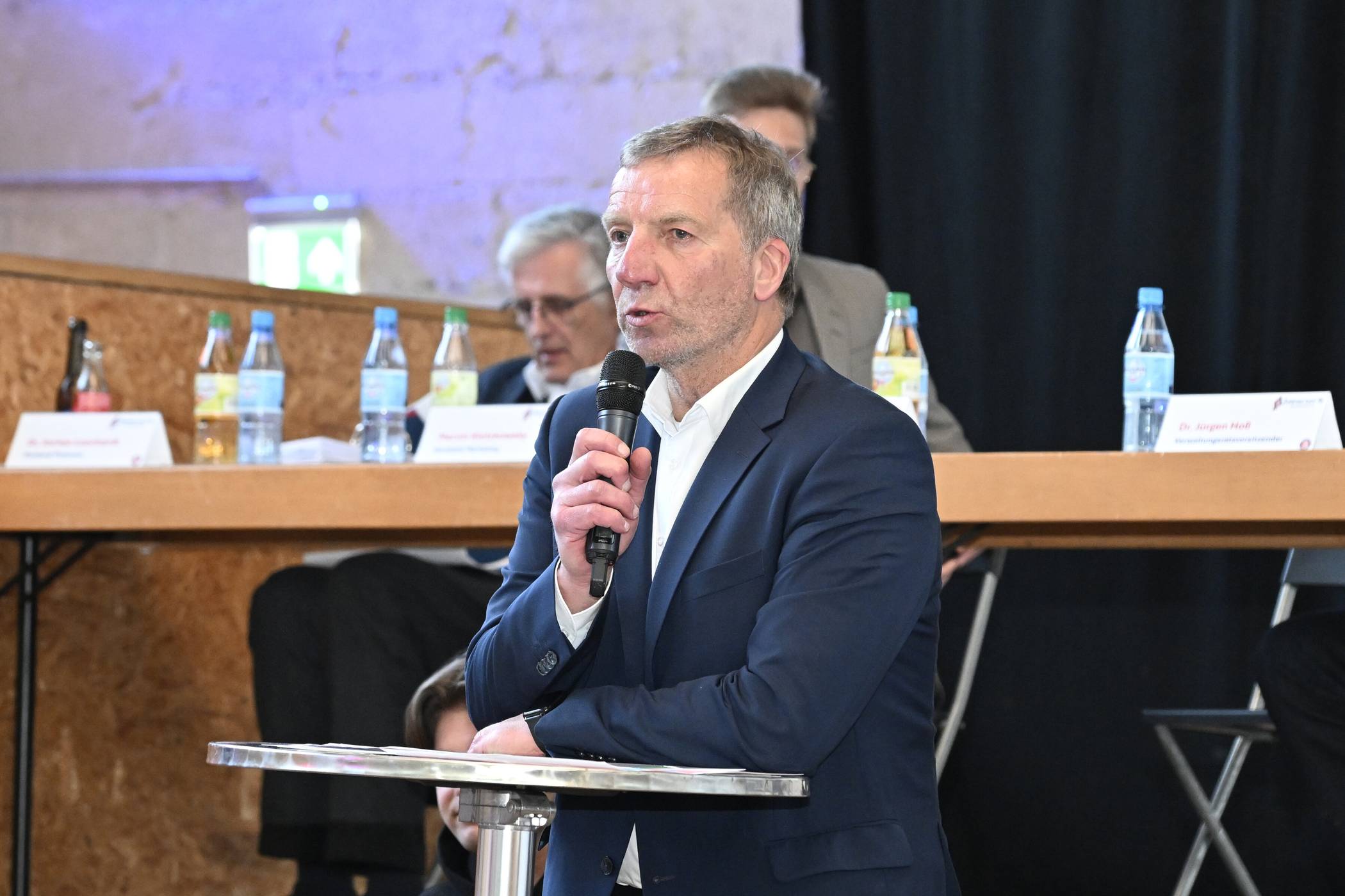  Thomas Richter auf der Mitgliederversammlung 2025. 