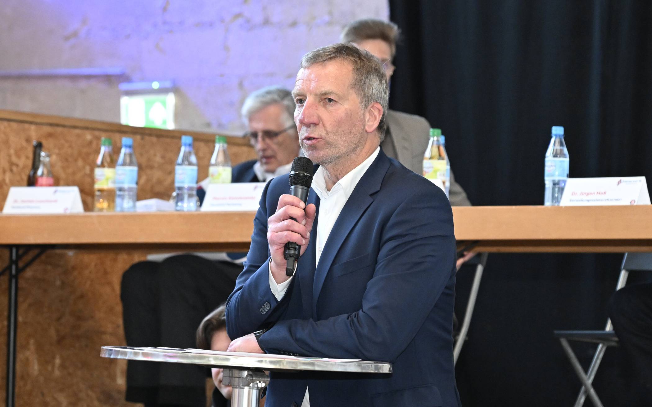 Thomas Richter auf der Mitgliederversammlung 2025.