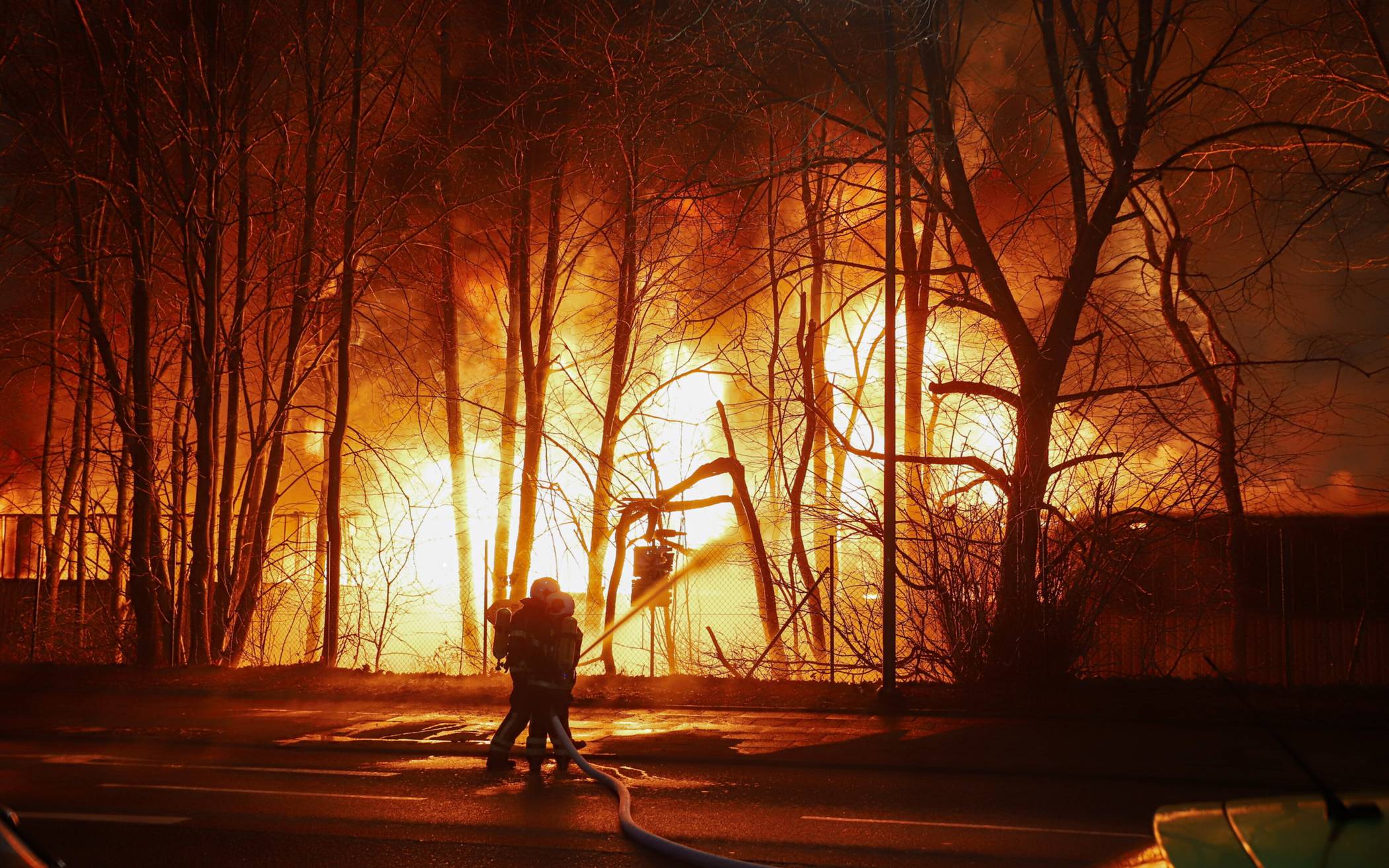 Der Großbrand im Januar in einer