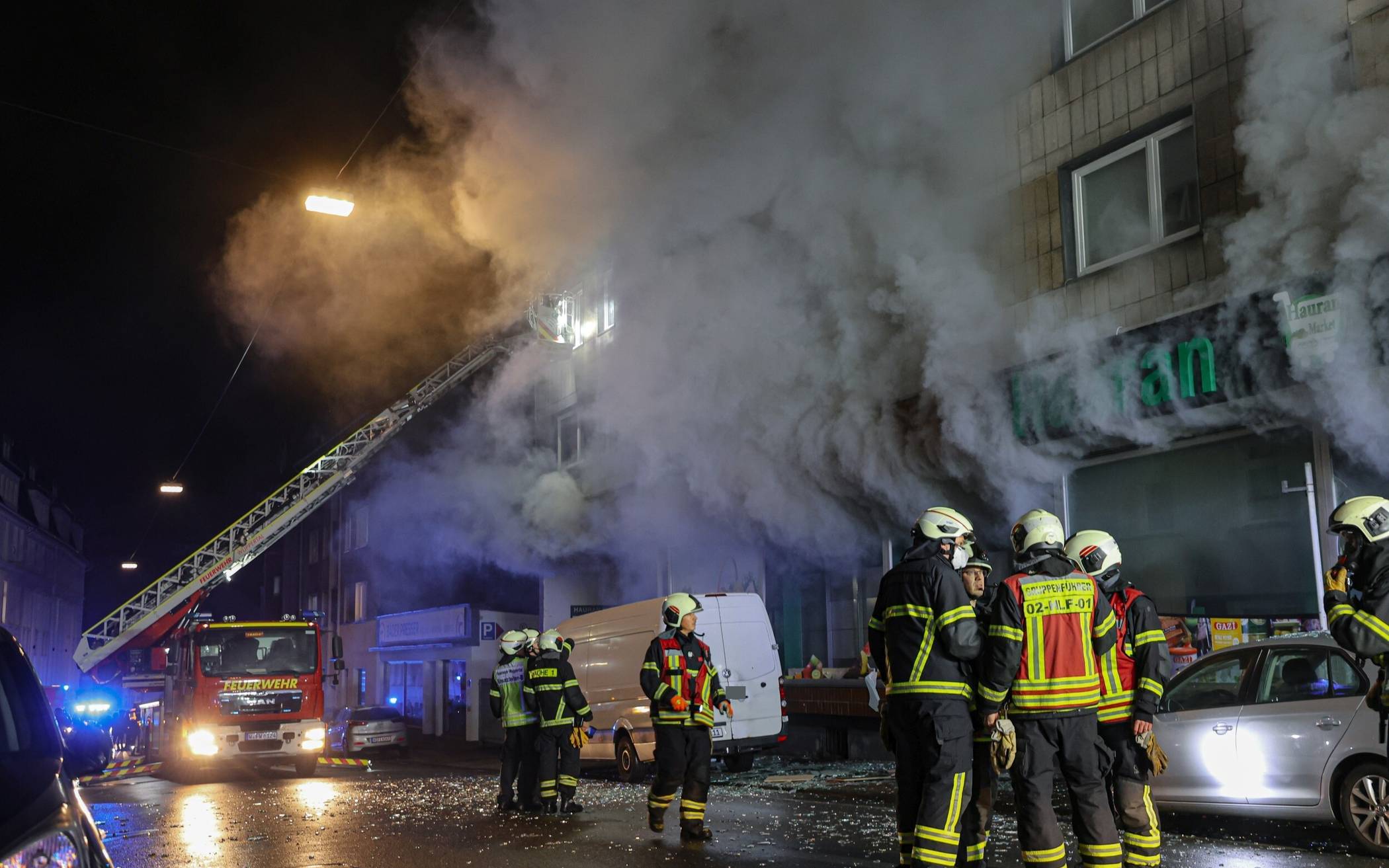 Feuerwehr-Einsätze in der Silvesternacht 2025/26