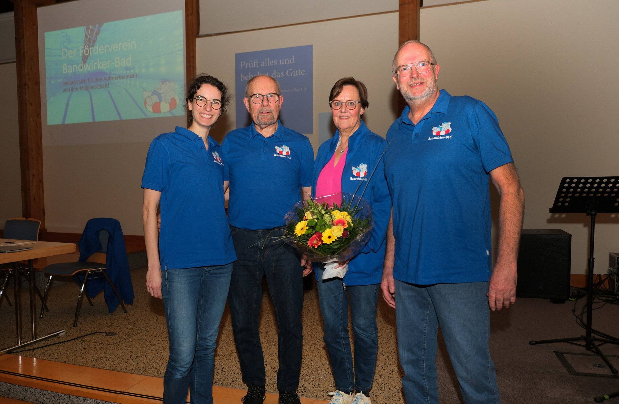  Der Vorstand des Fördervereins. 