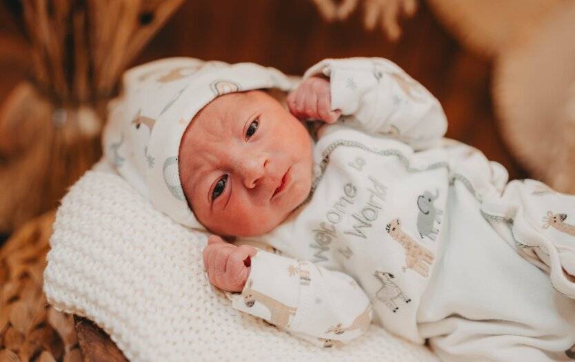  Das Neujahrsbaby 2026 im Helios. 