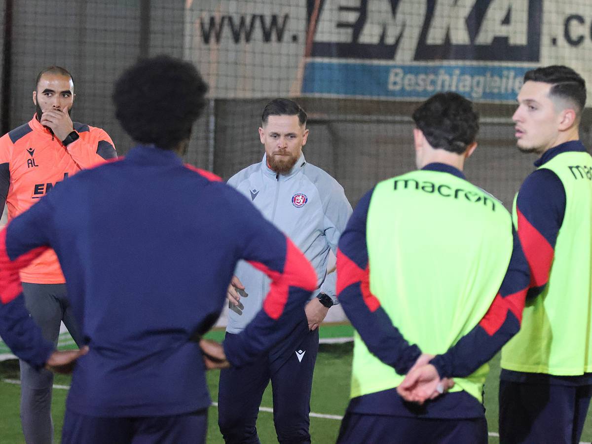 Erstes WSV-Training unter Mike Wunderlich
