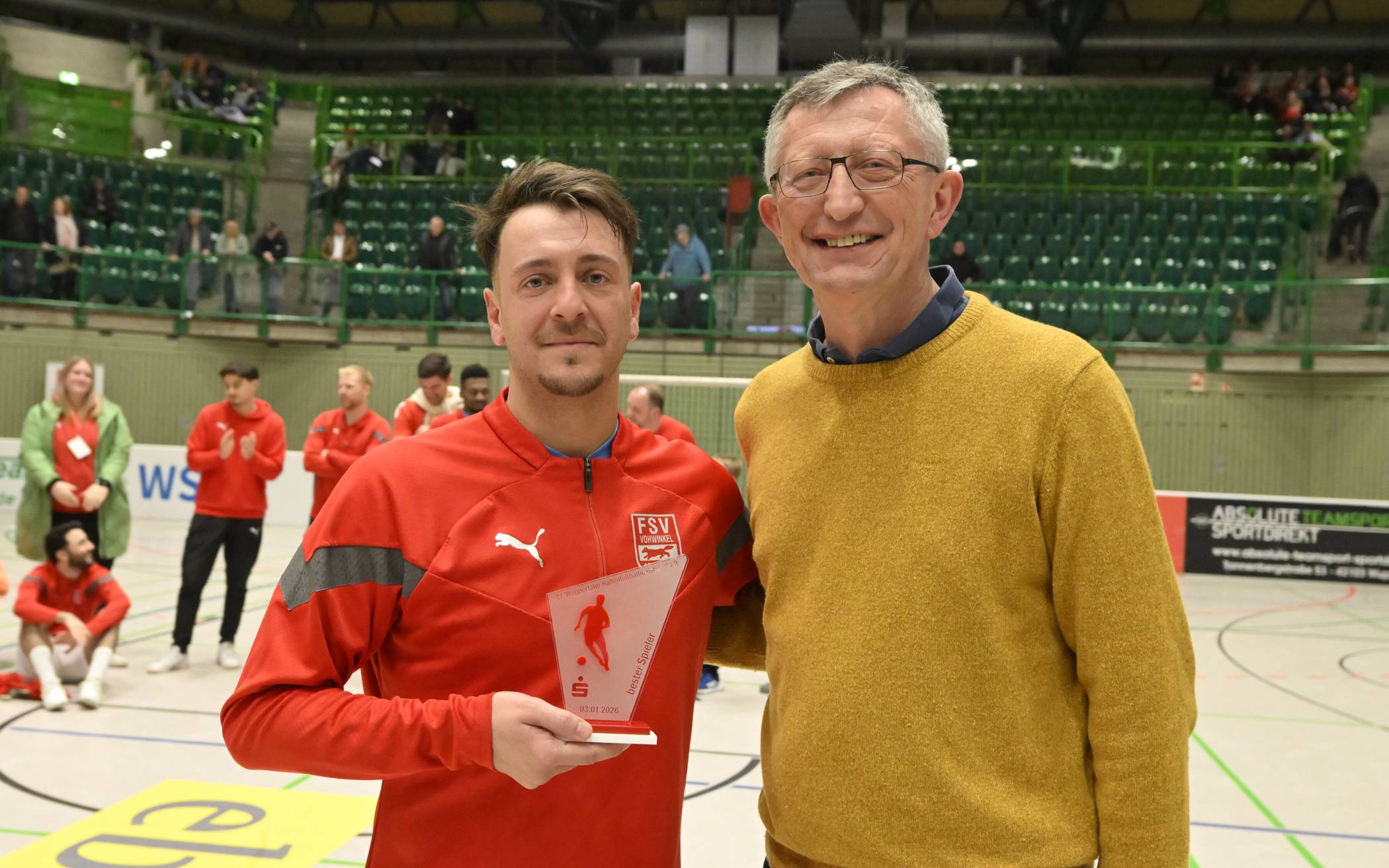 Wuppertaler SV ist neuer Hallenfußball-Stadtmeister