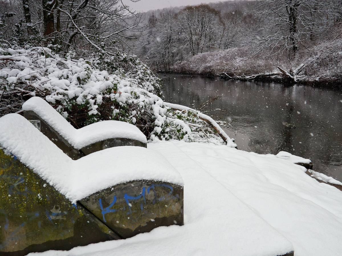 Winterwetter in Wuppertal
