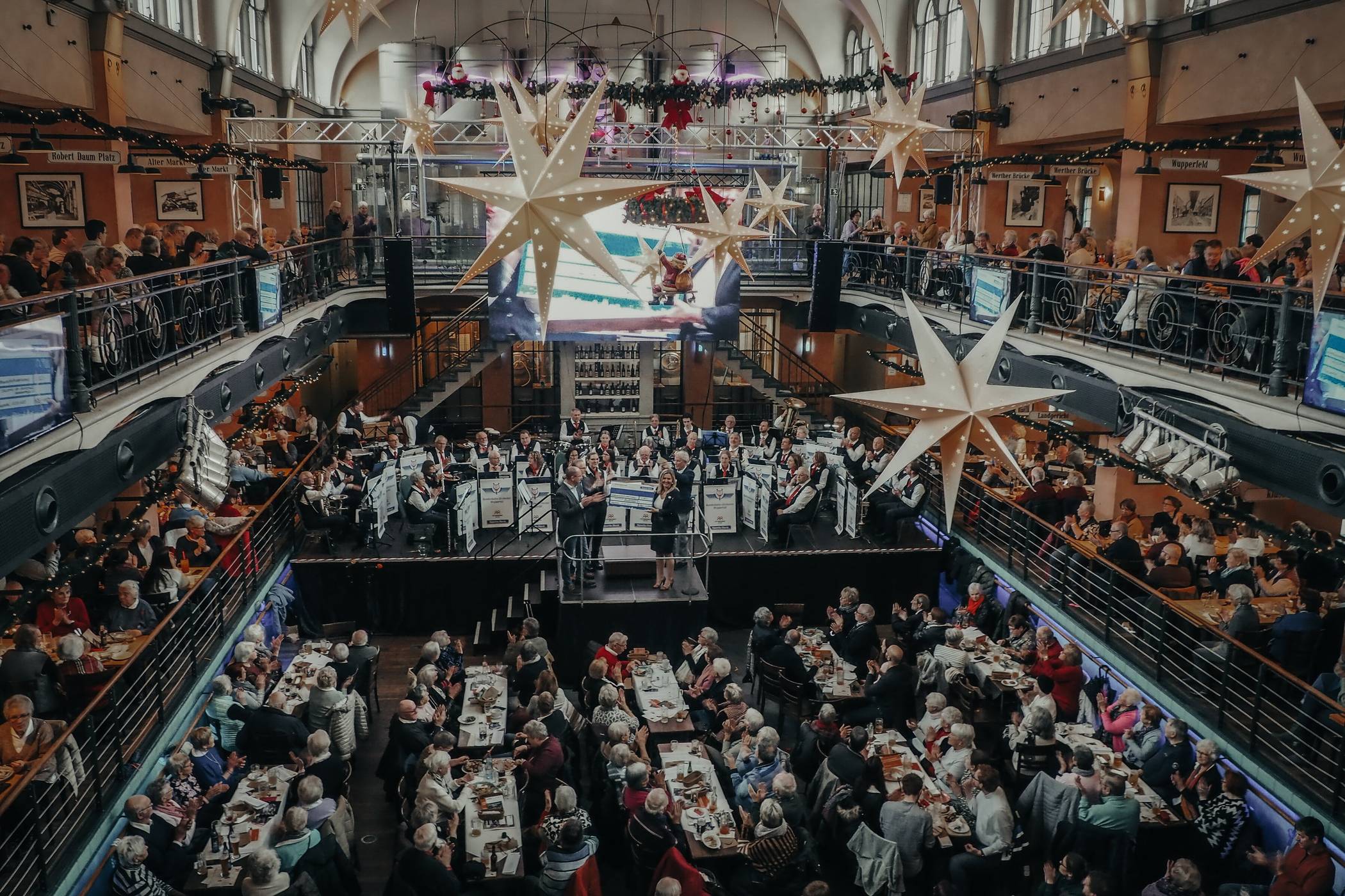 Blick ins Brauhaus beim Neujahrskonzert.
