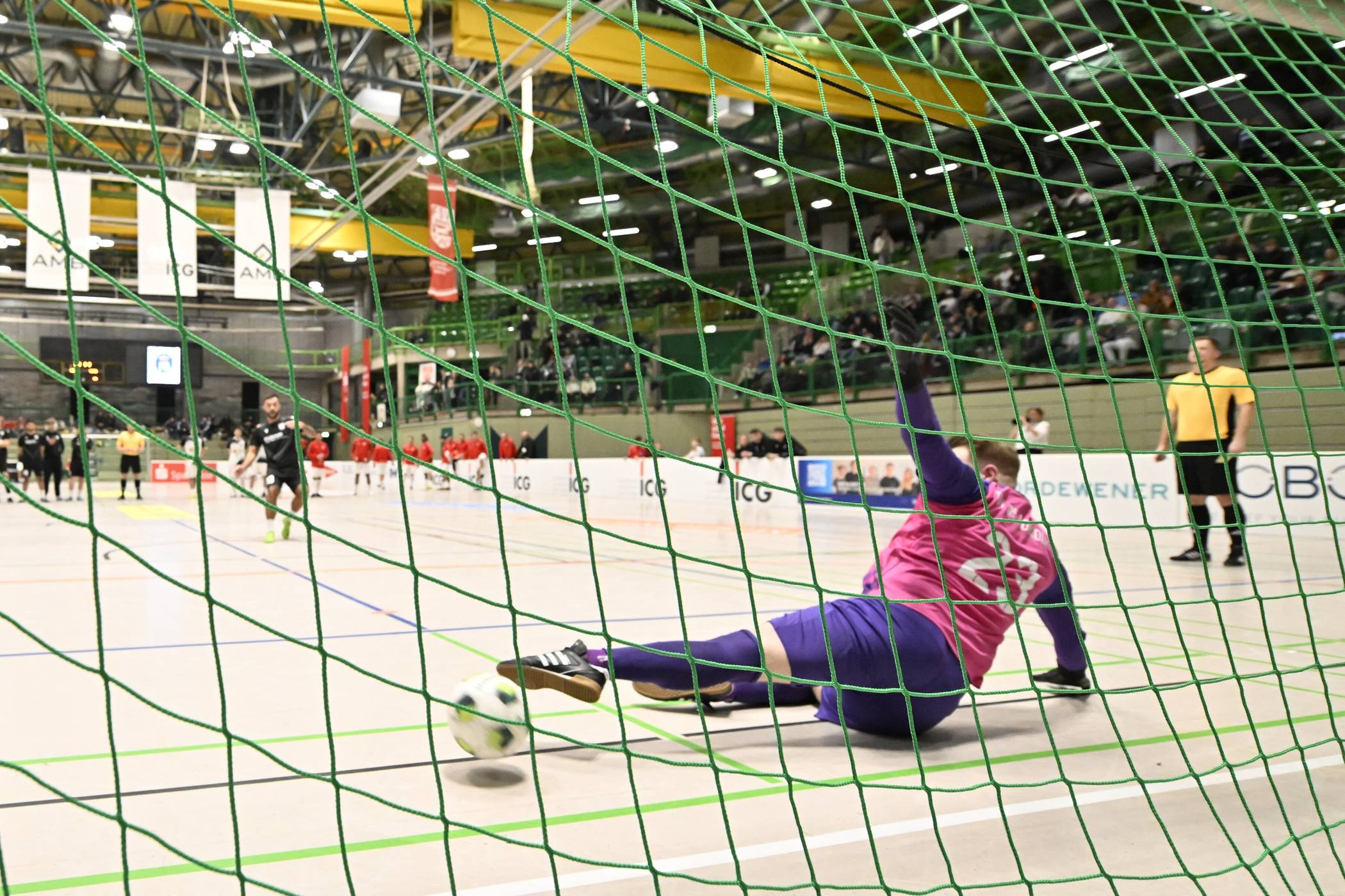 Bild von der Stadtmeisterschaft in der Uni-Halle.