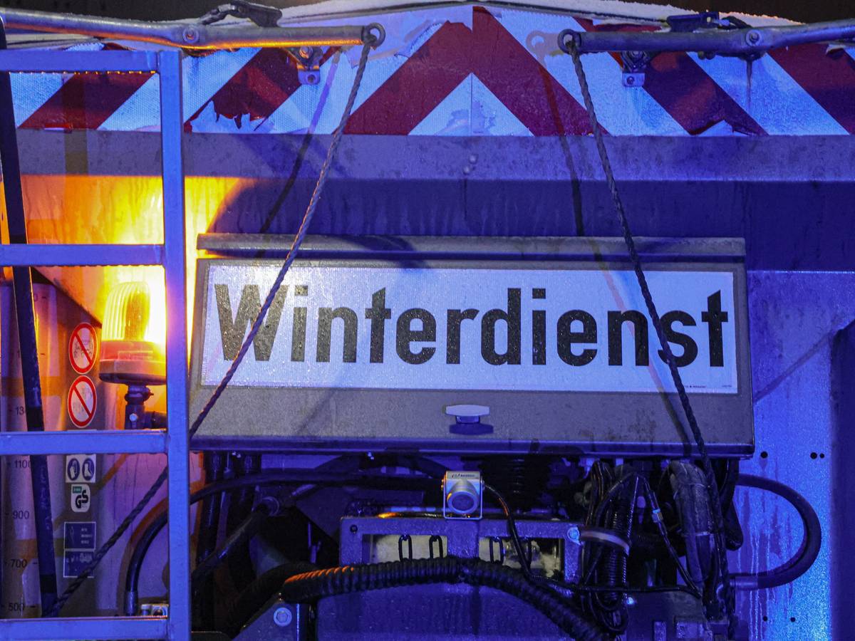 Viel Regen in der Nacht, aber kein Glatteis