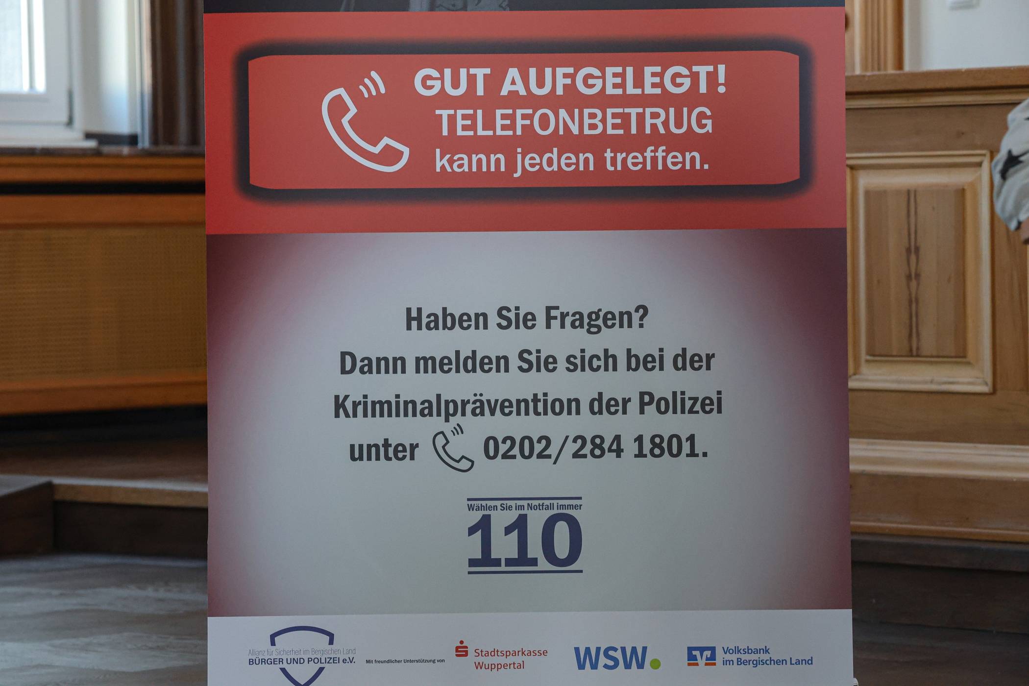  Bild einer Präventionskampagne. 