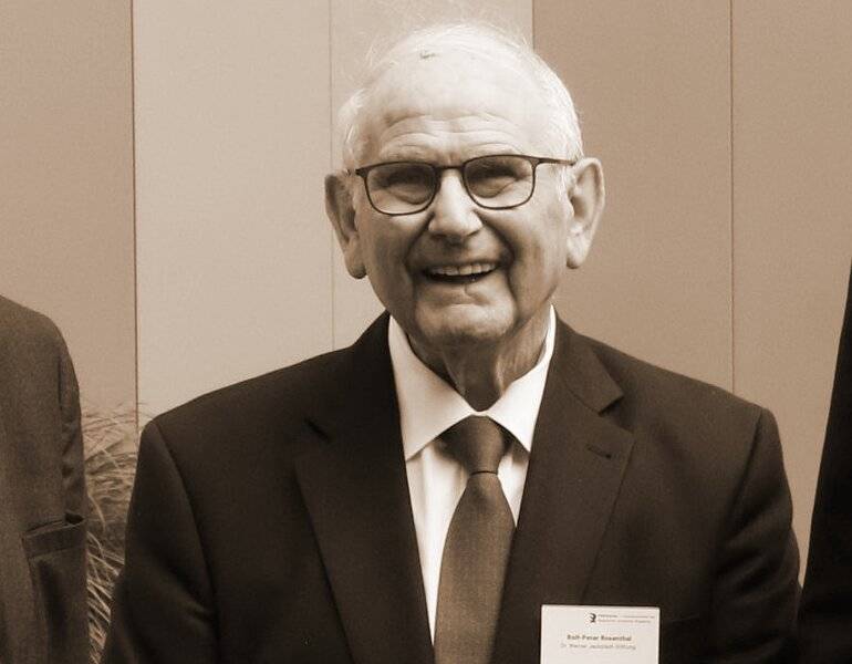 Rolf-Peter Rosenthal lebt nicht mehr.