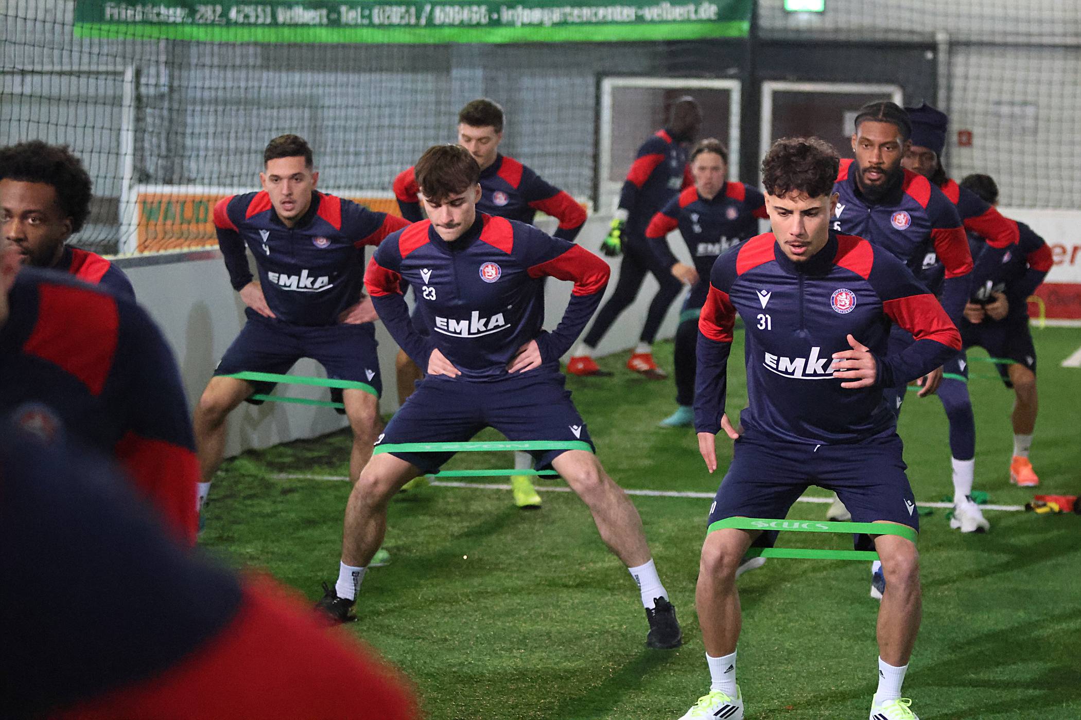 Hallentraining des WSV.