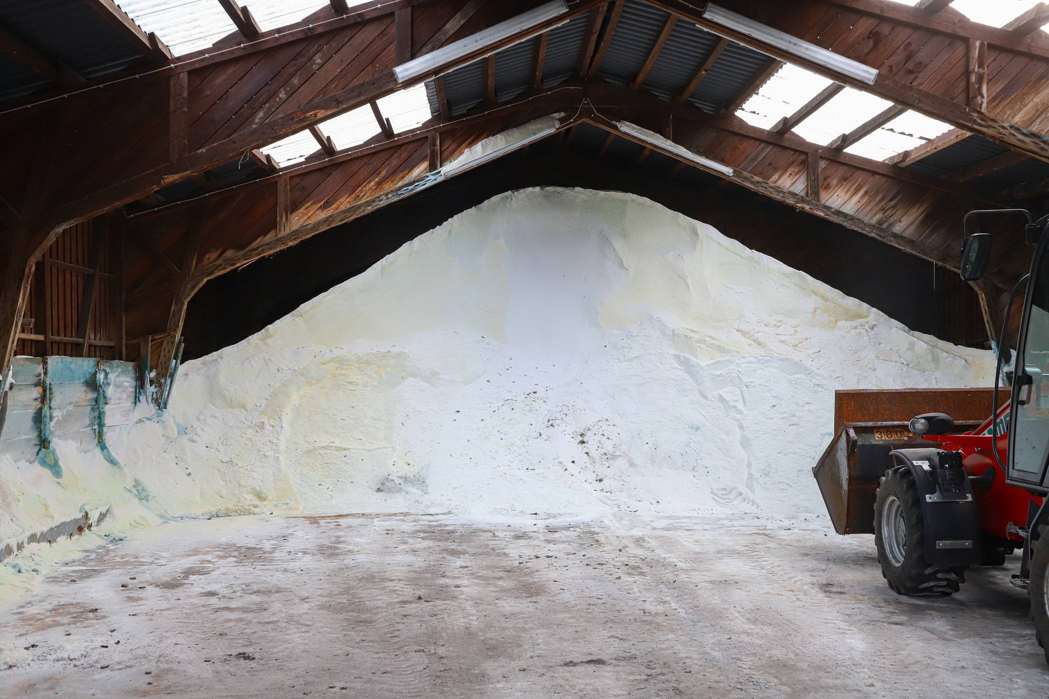  Streusalz-Lager des ESW (Archivbild). 