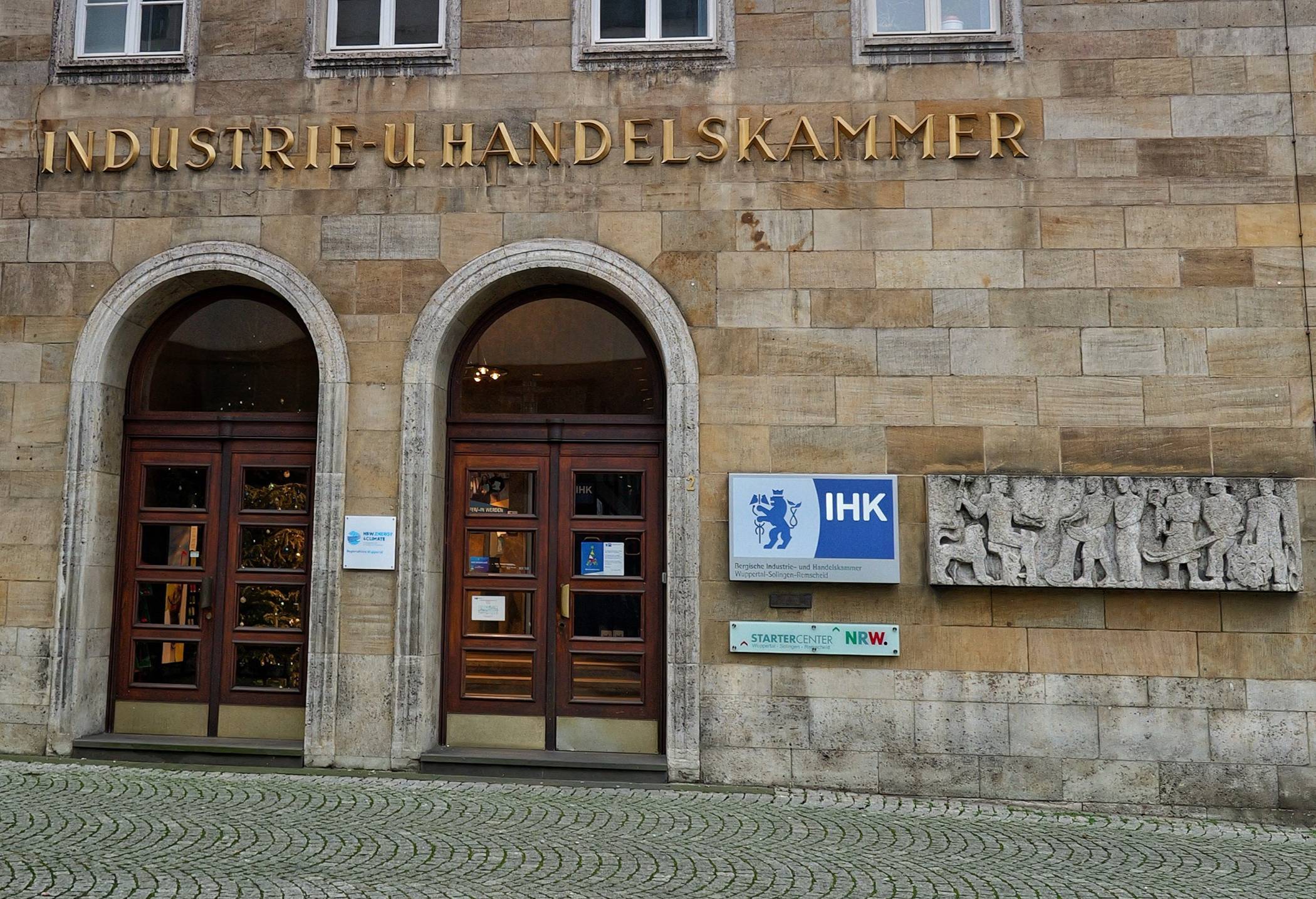 Die IHK-Hauptgeschäftsstelle in Elberfeld.