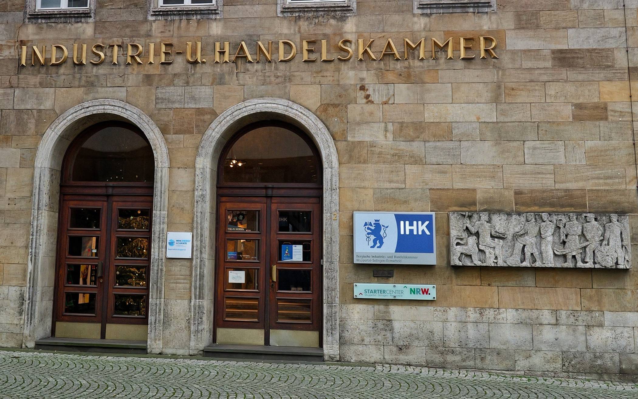 Die IHK-Hauptgeschäftsstelle in Elberfeld.