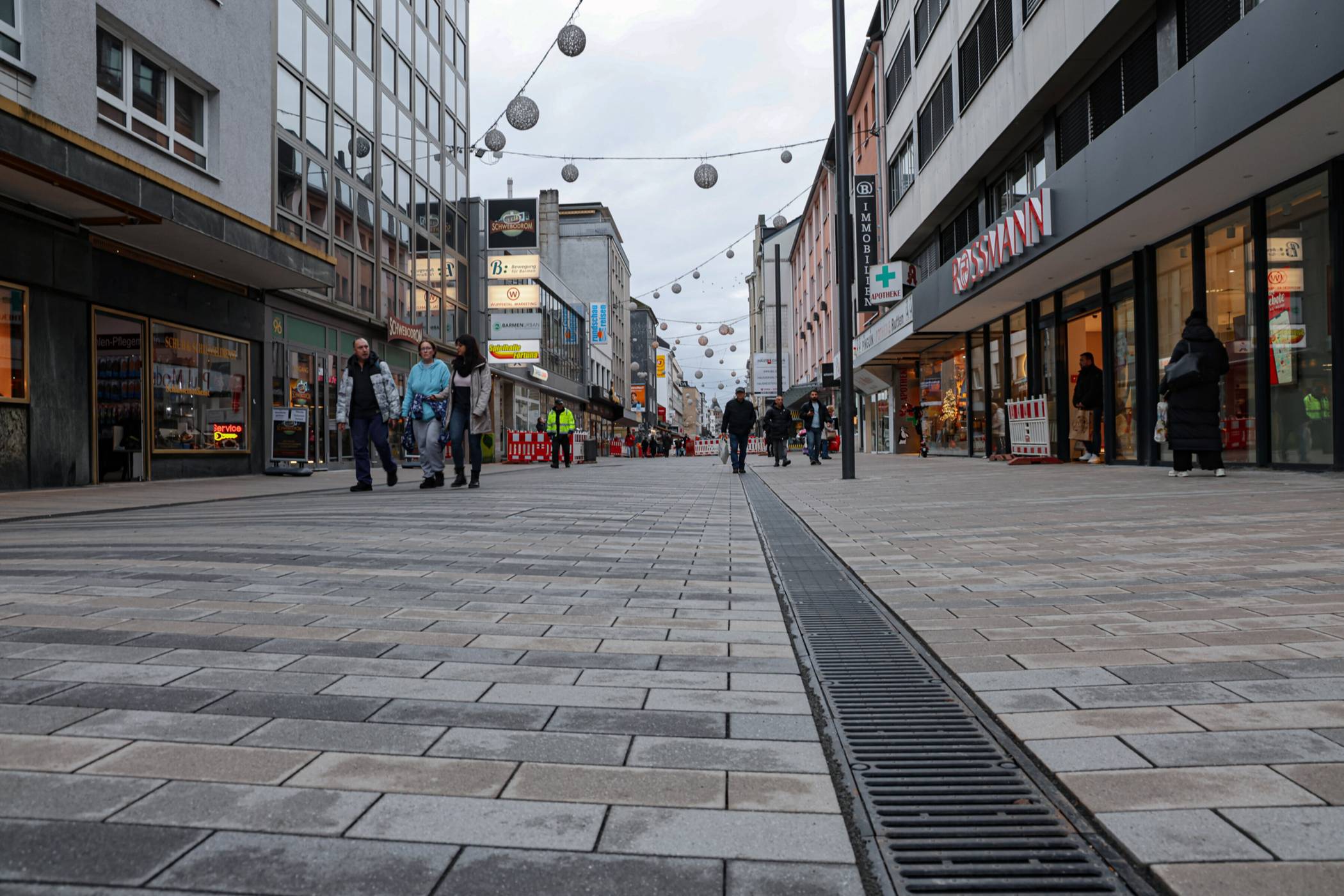  Der so genannte „Kulturteppich“ auf dem Barmer Werth. 