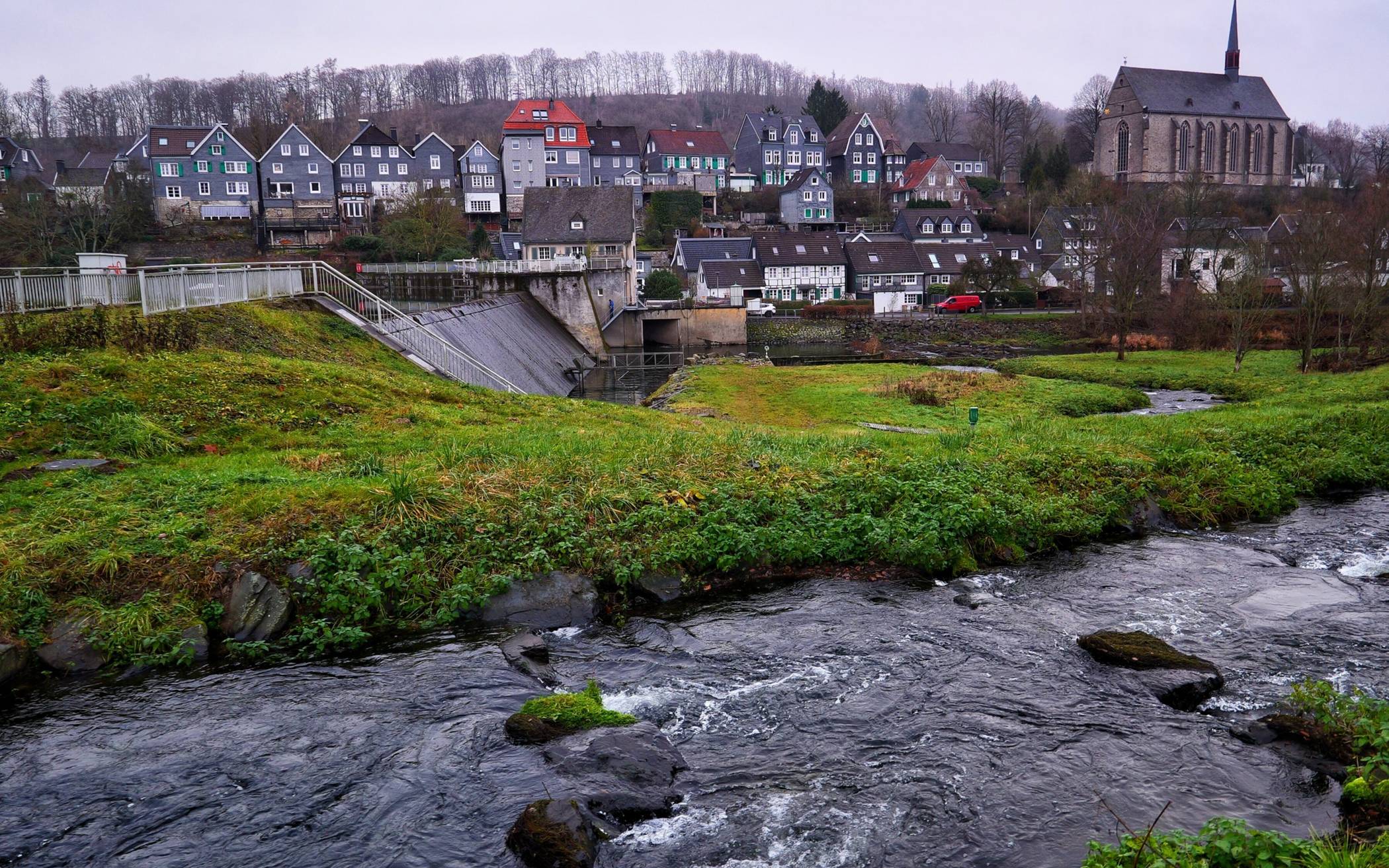 Dezember-Idylle in Beyenburg.