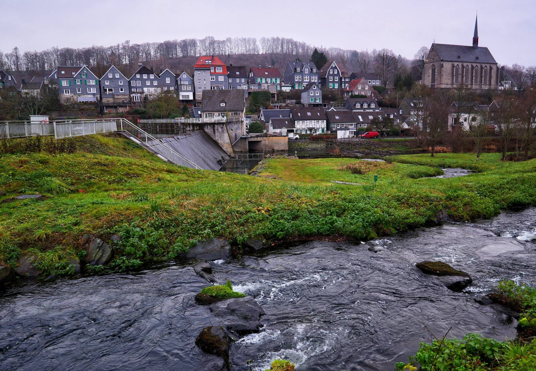  Dezember-Idylle in Beyenburg. 