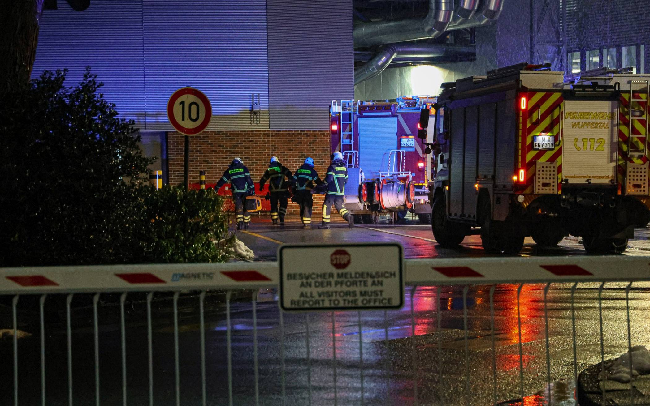 Die Feuerwehr war schnell vor Ort.