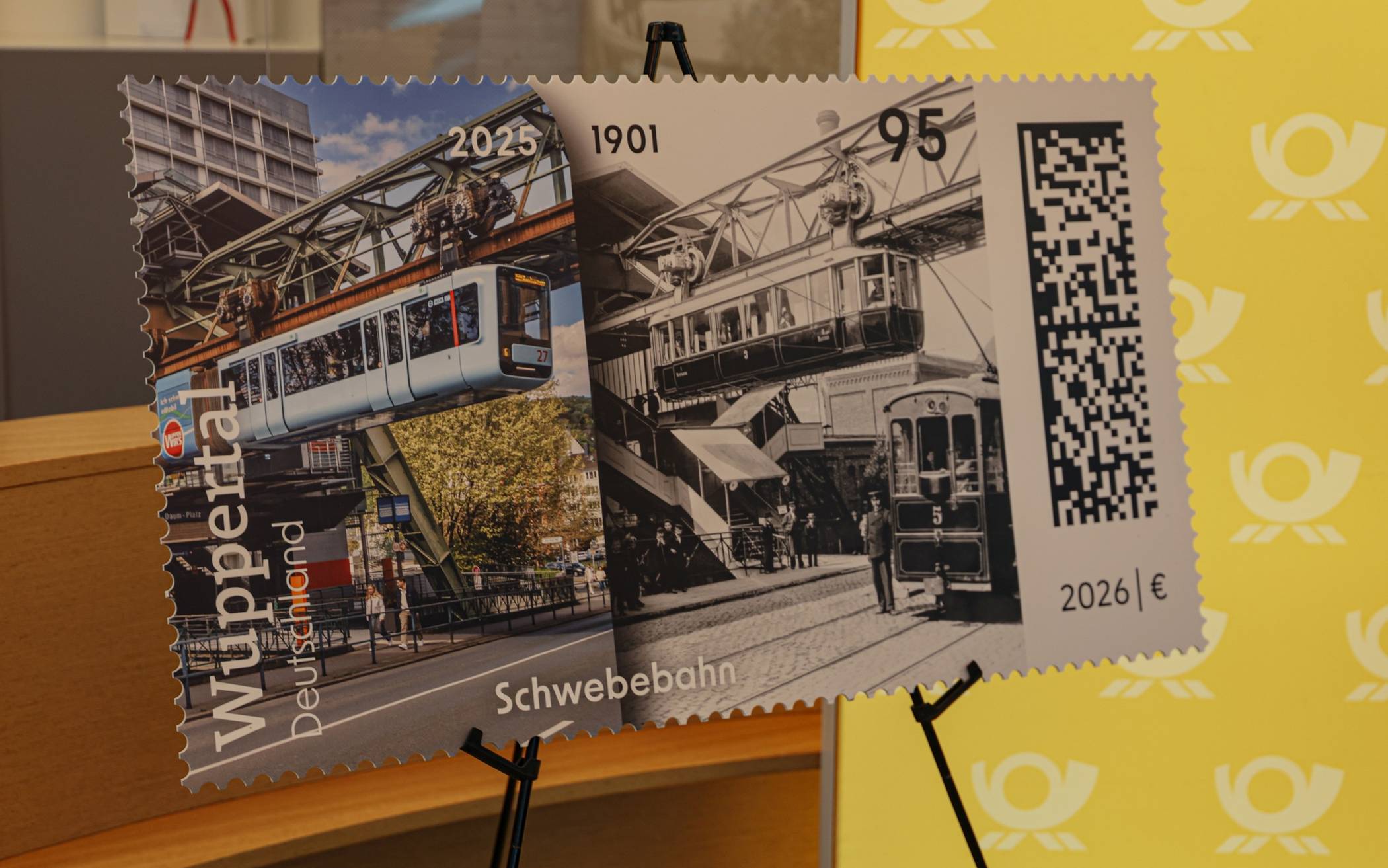 Die Sonderbriefmarke ist seit dem vergangenen