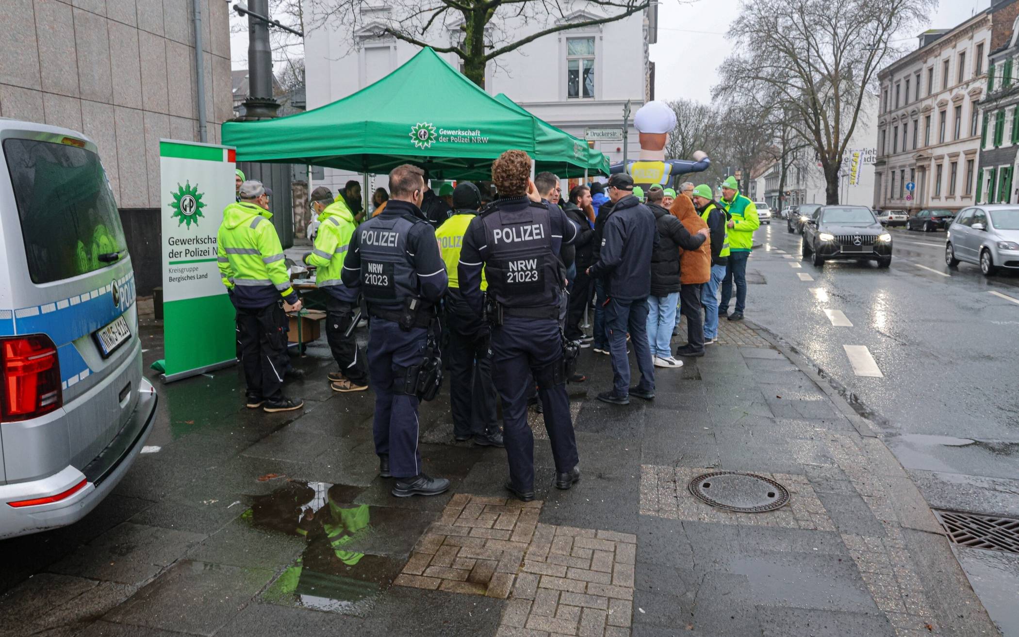 Der Stand an der Ecke zur