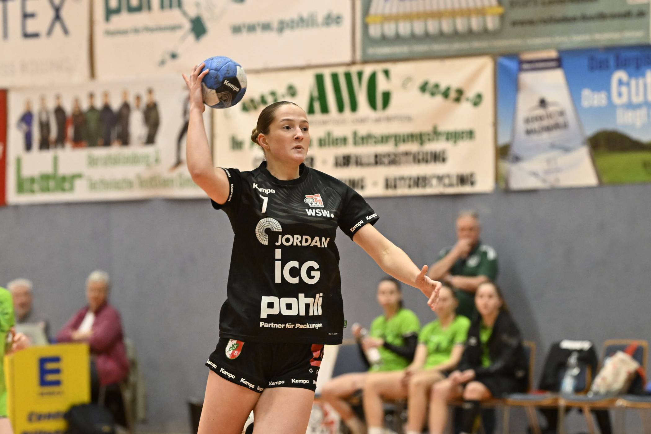  Lotta Rehorst in Aktion. 