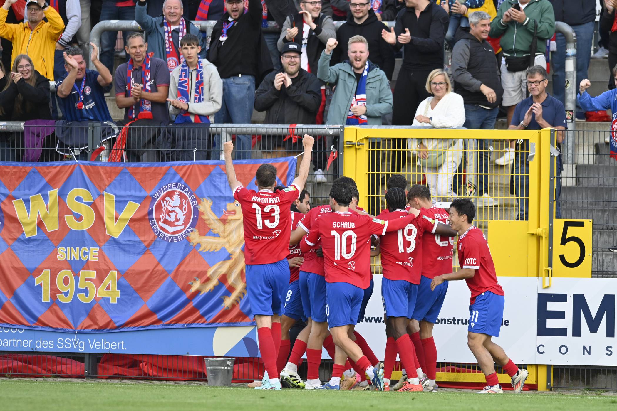  Das Hinspiel in Velbert gewann der WSV Anfang August mit 3:0. 