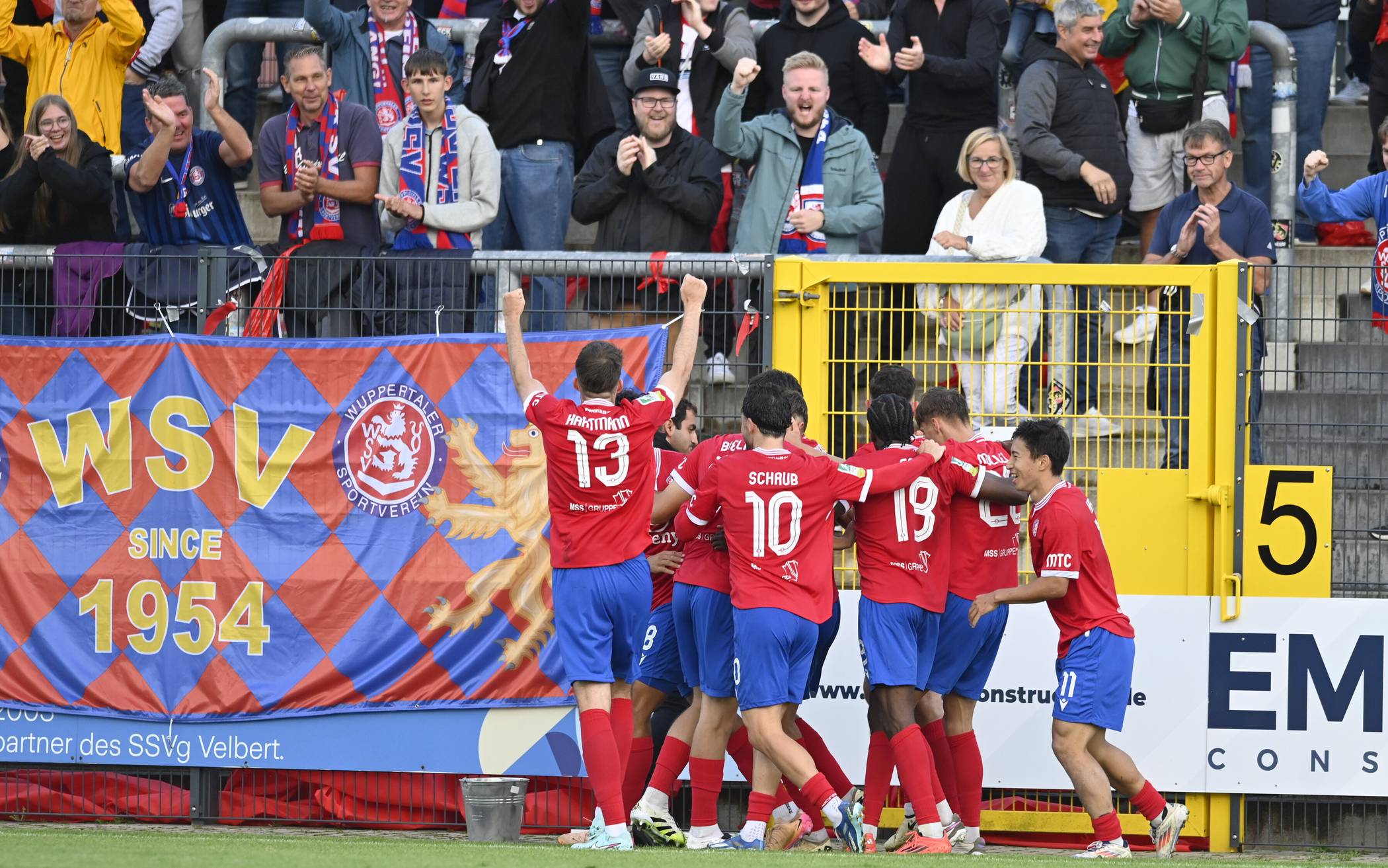 Das Hinspiel in Velbert gewann der