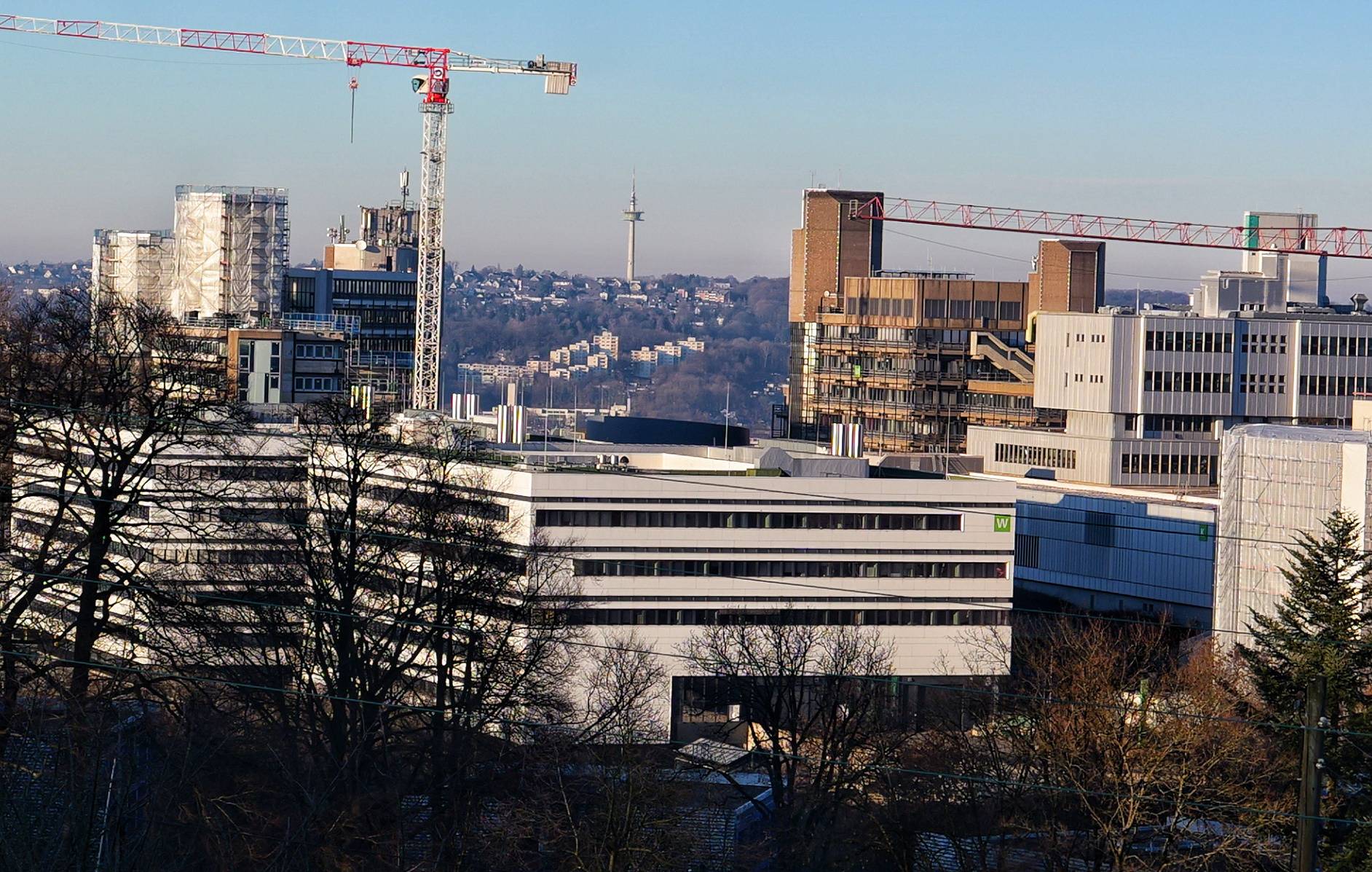  Auch an der Uni sind die Beschäftigten zum Streik aufgerufen. 