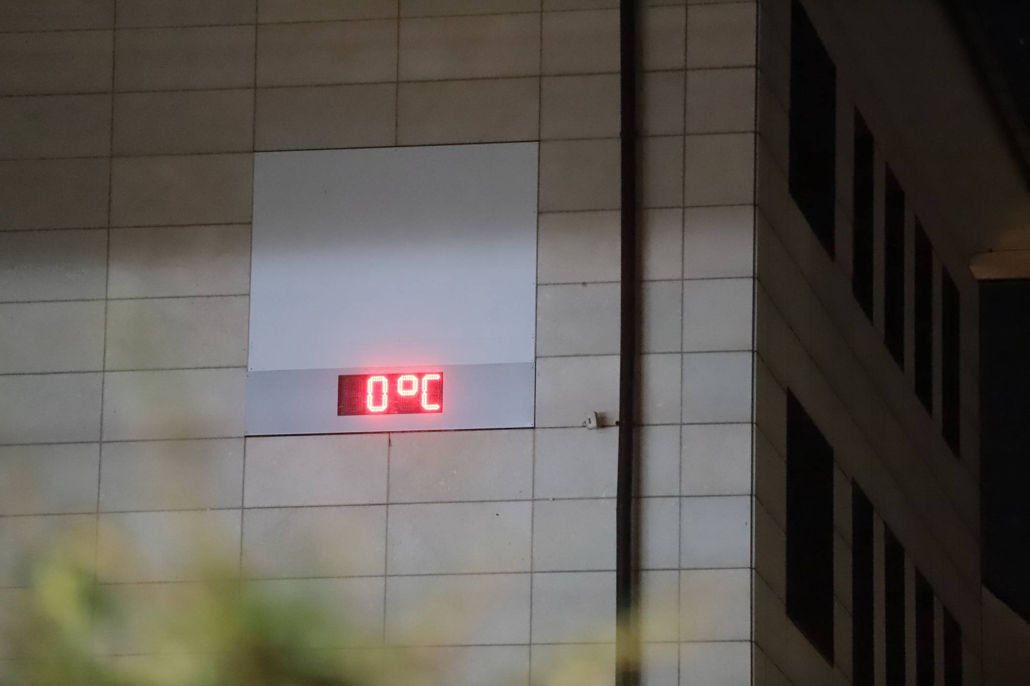 Die niedrigen Temperaturen bedeuten eine große Gefahr für Obdachlose.