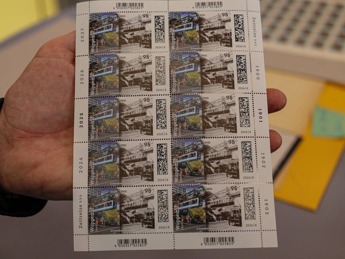 „Gehört auf jeden Brief aus Wuppertal“