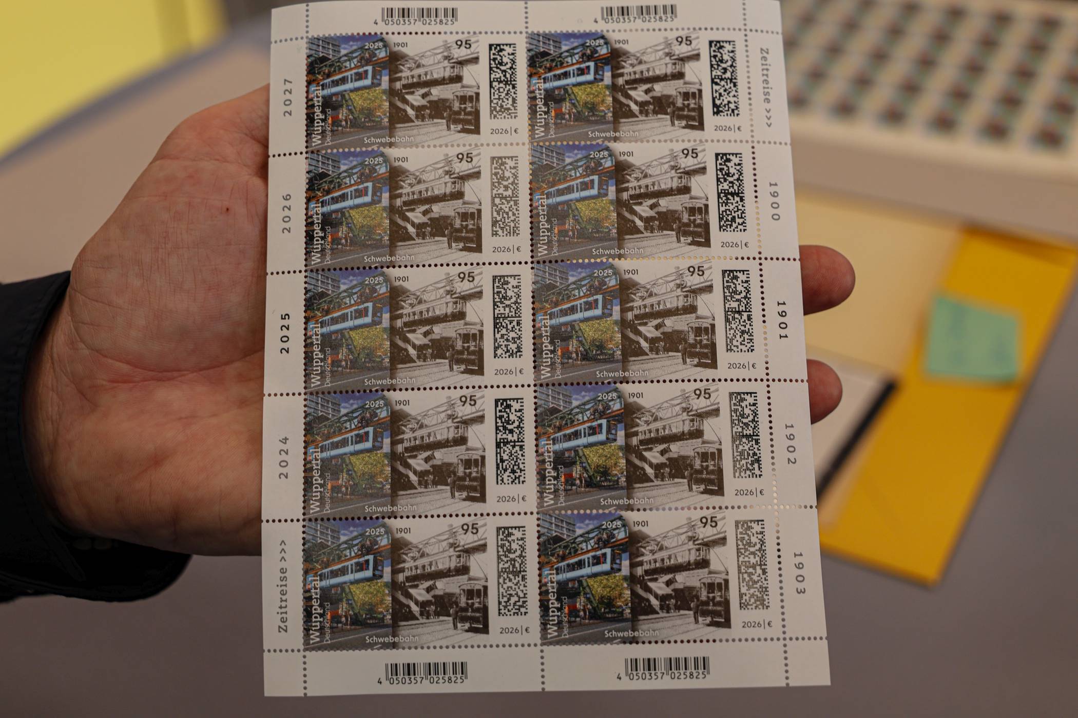  Die Sonderbriefmarke. 