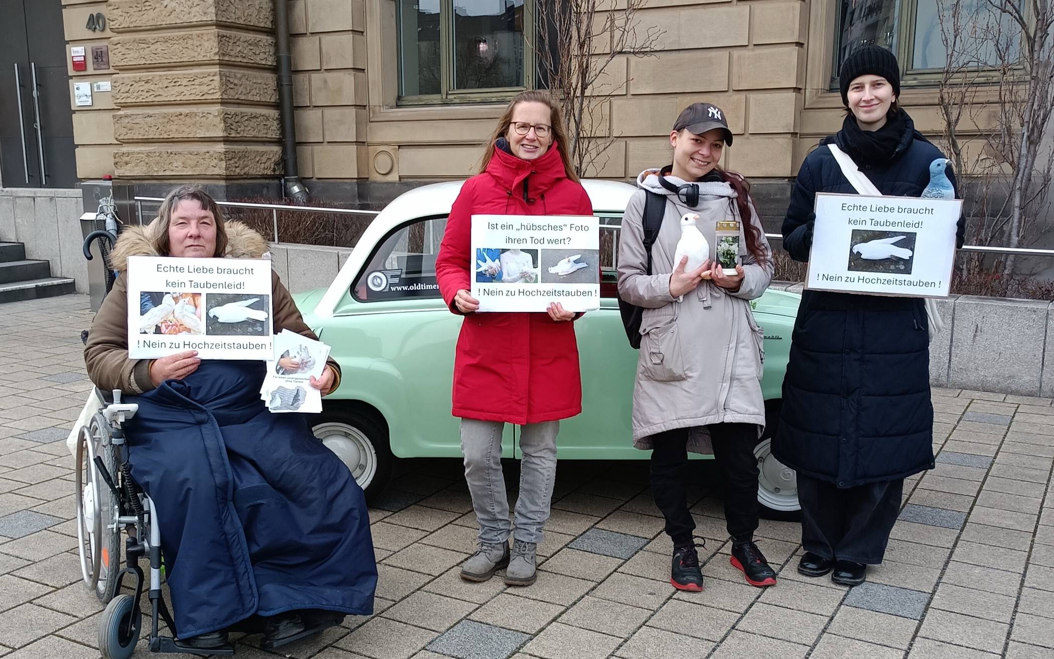 Die Mitglieder des Vereins informierten vor