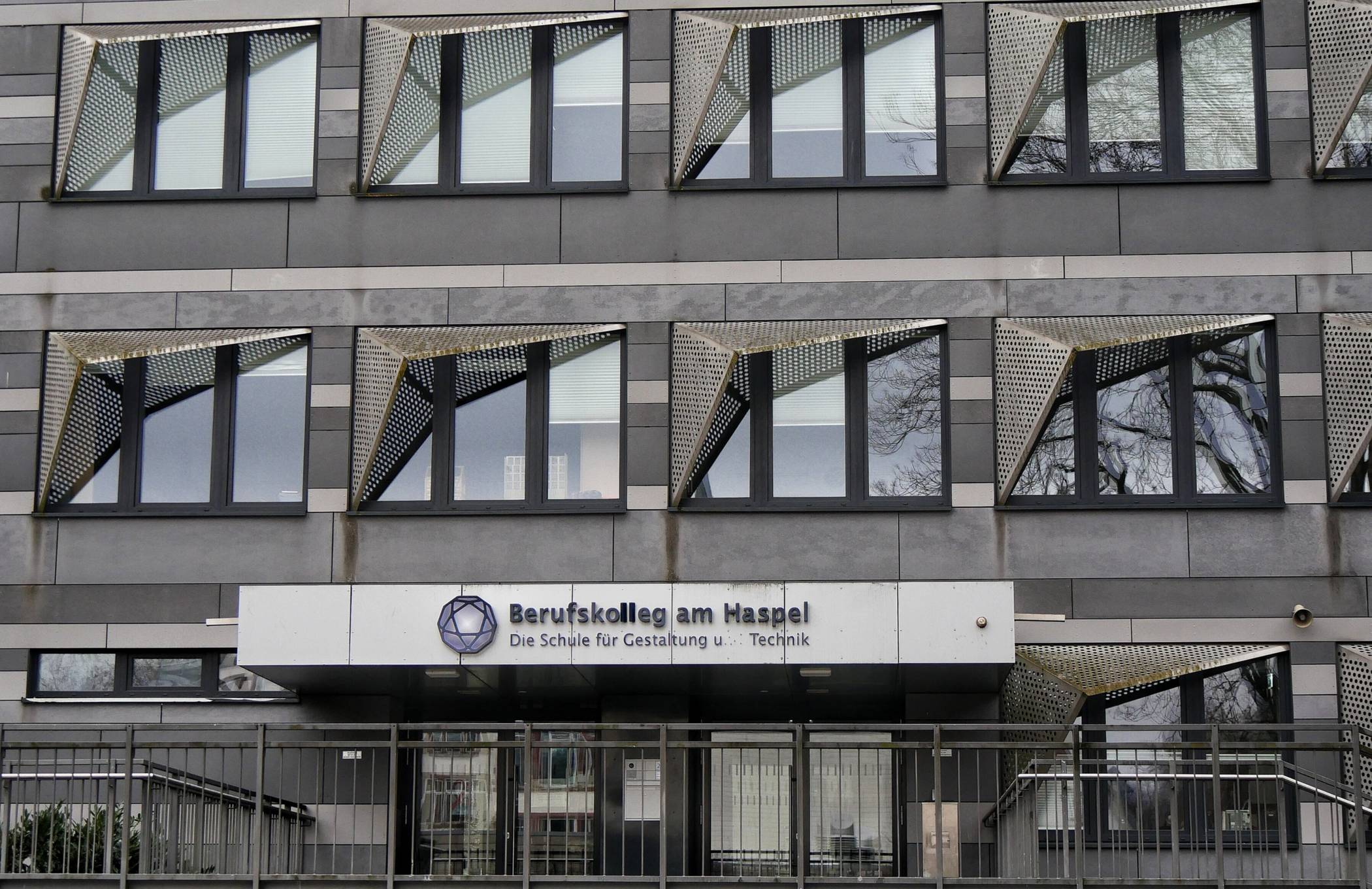 Das Gebäude des Berufskollegs am Haspel.