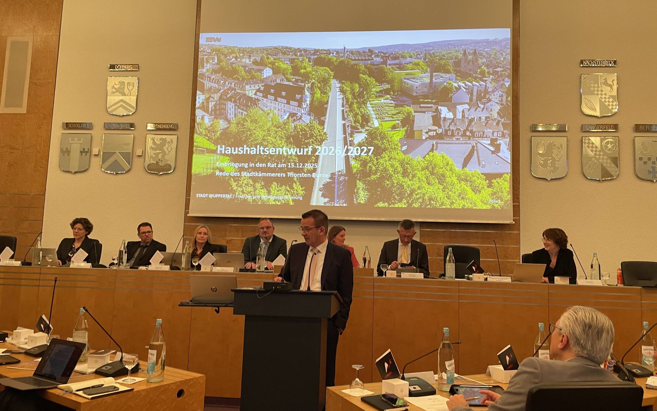 Kämmerer Thorsten Bunte im Dezember 2025