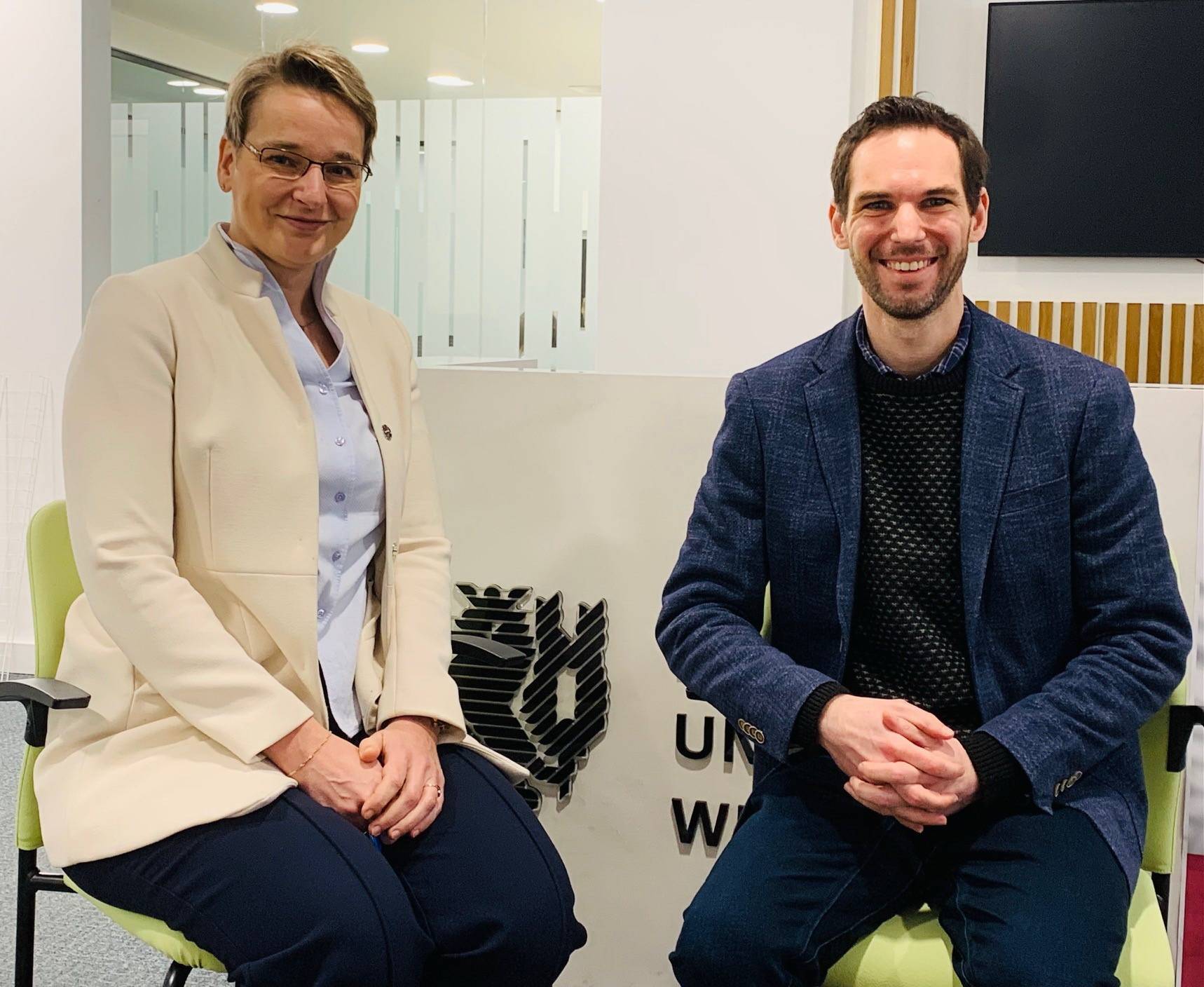  Prof. Dr. Juliane Brauer und Sebastian Braun. 