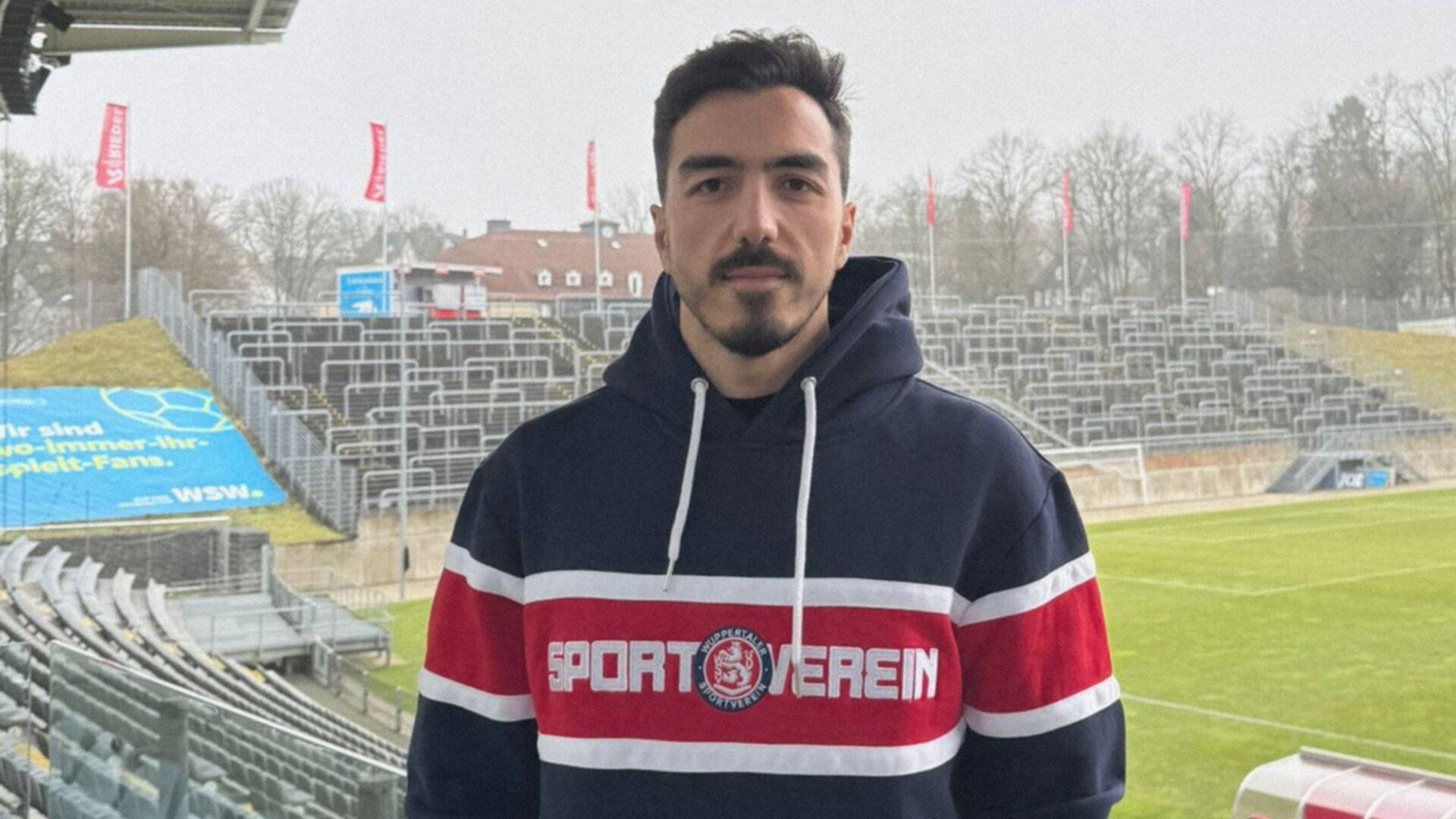  Cenk Durgun an seiner neuen Wirkungsstätte. 