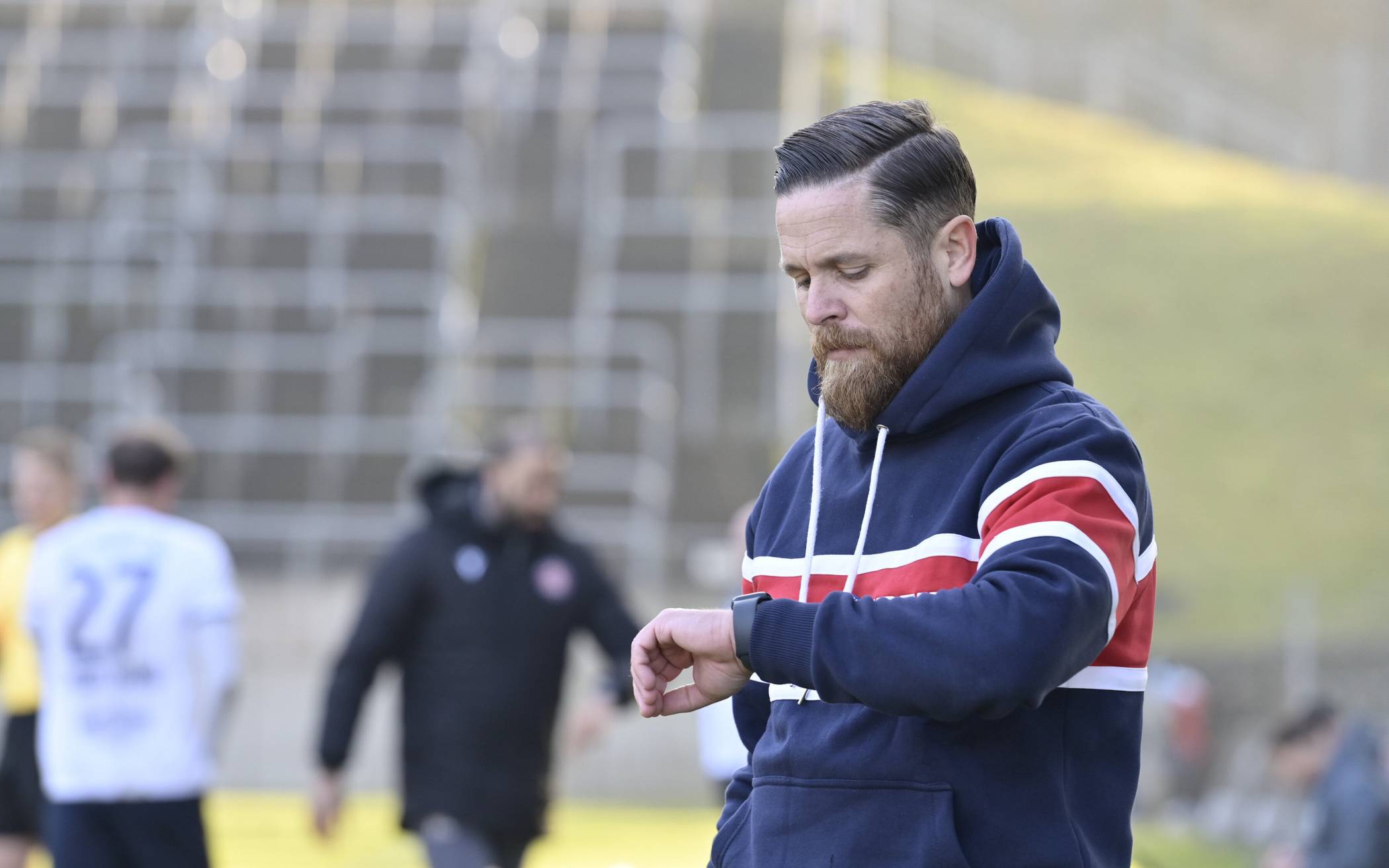 Trainer Mike Wunderlich muss auf den